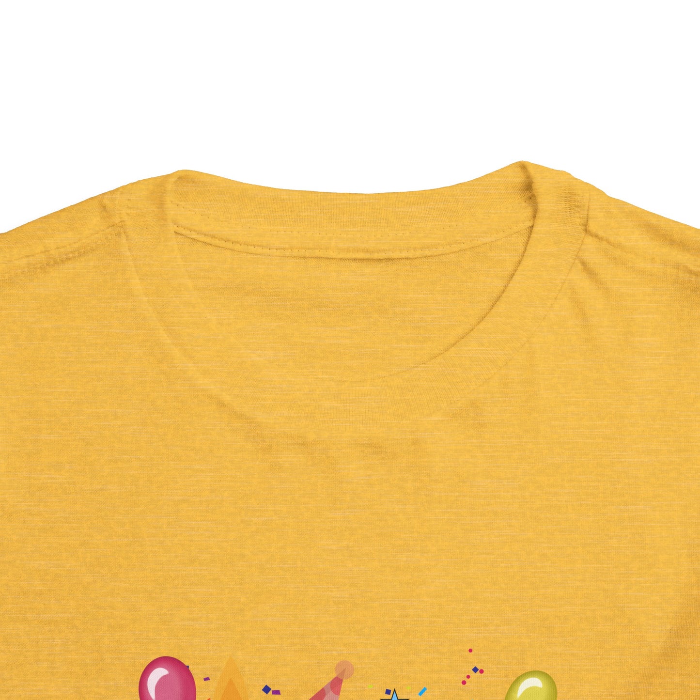 5th Birthday Toddler Short Sleeve Tee