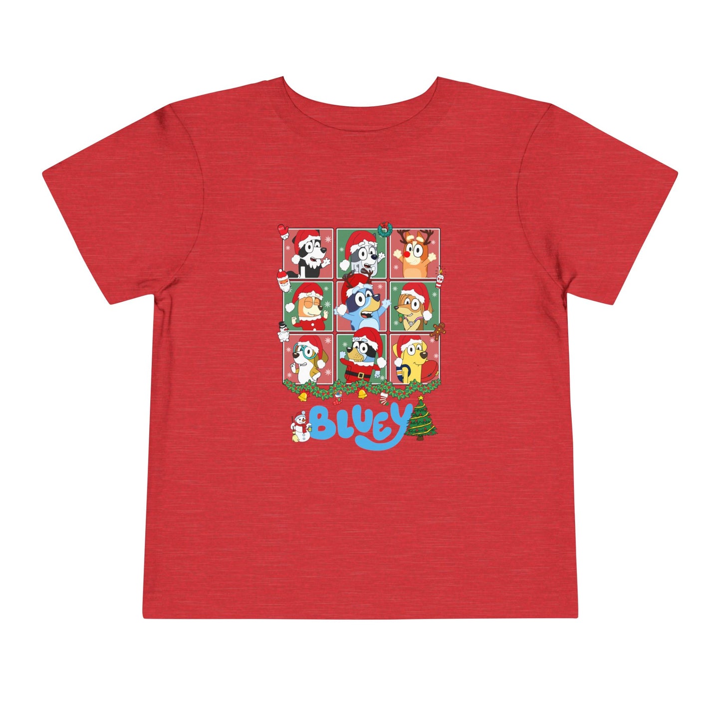 Christmas Polaroids Toddler Short Sleeve Tee