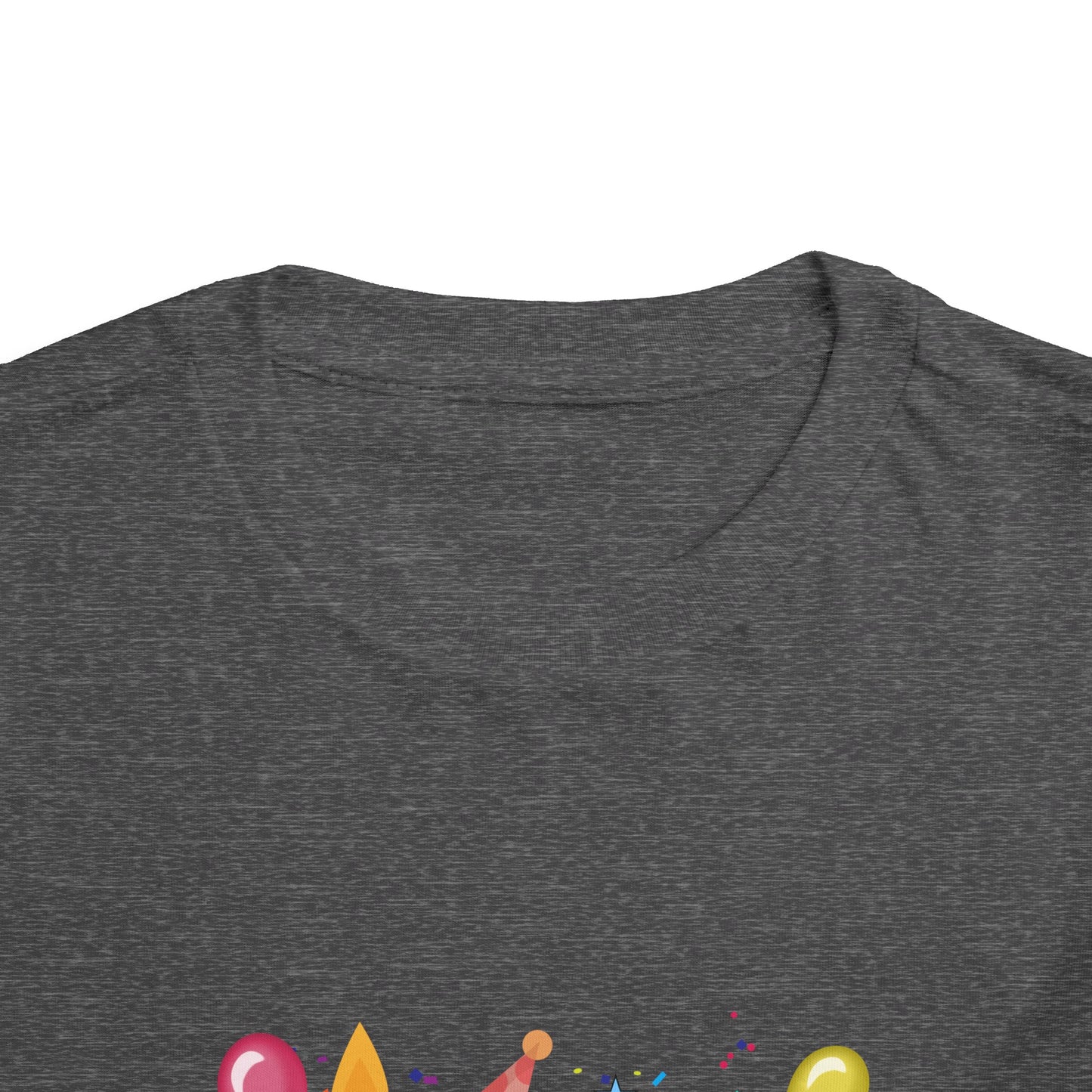5th Birthday Toddler Short Sleeve Tee