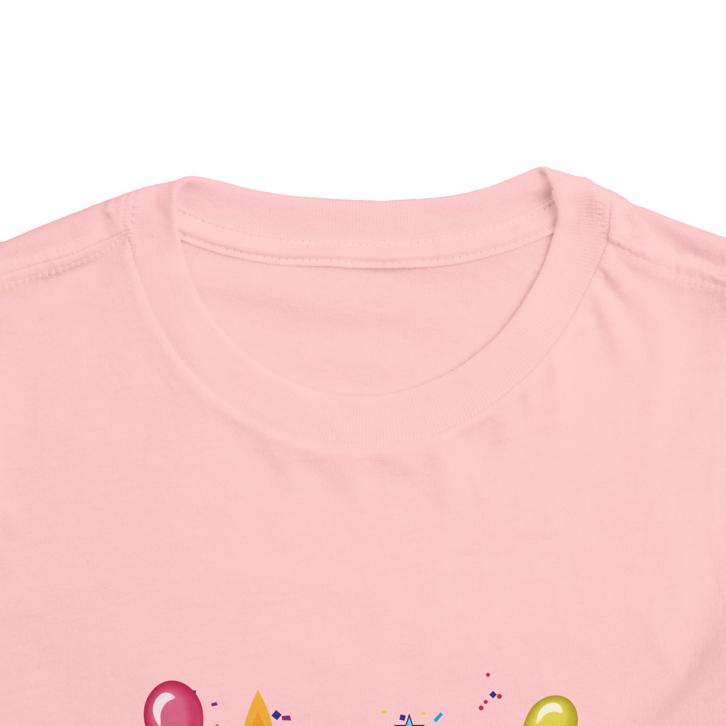 6th Birthday Toddler Short Sleeve Tee