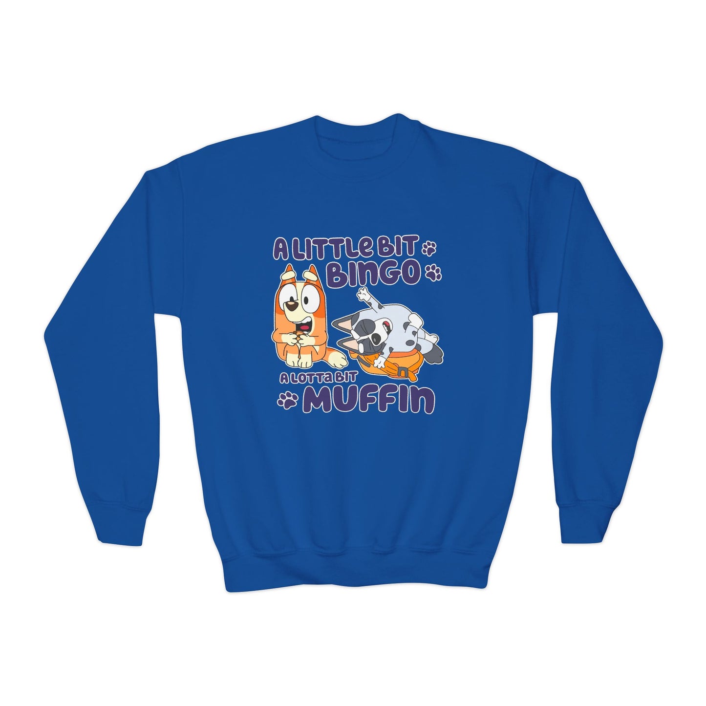 A Little Bit .... A Lot a Bit Youth Crewneck Sweatshirt