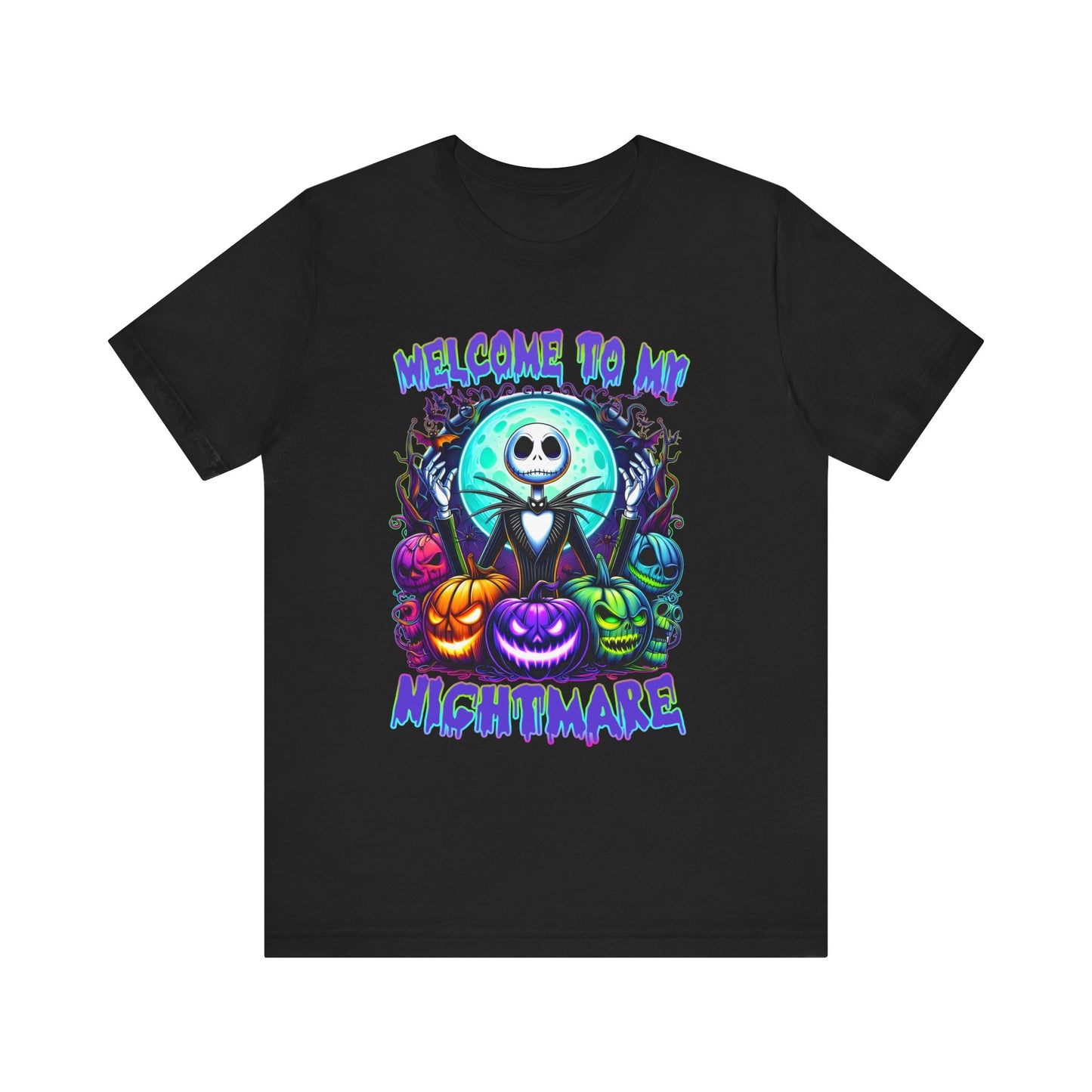 Welcome to my Nightmare Jersey Short Sleeve Tee