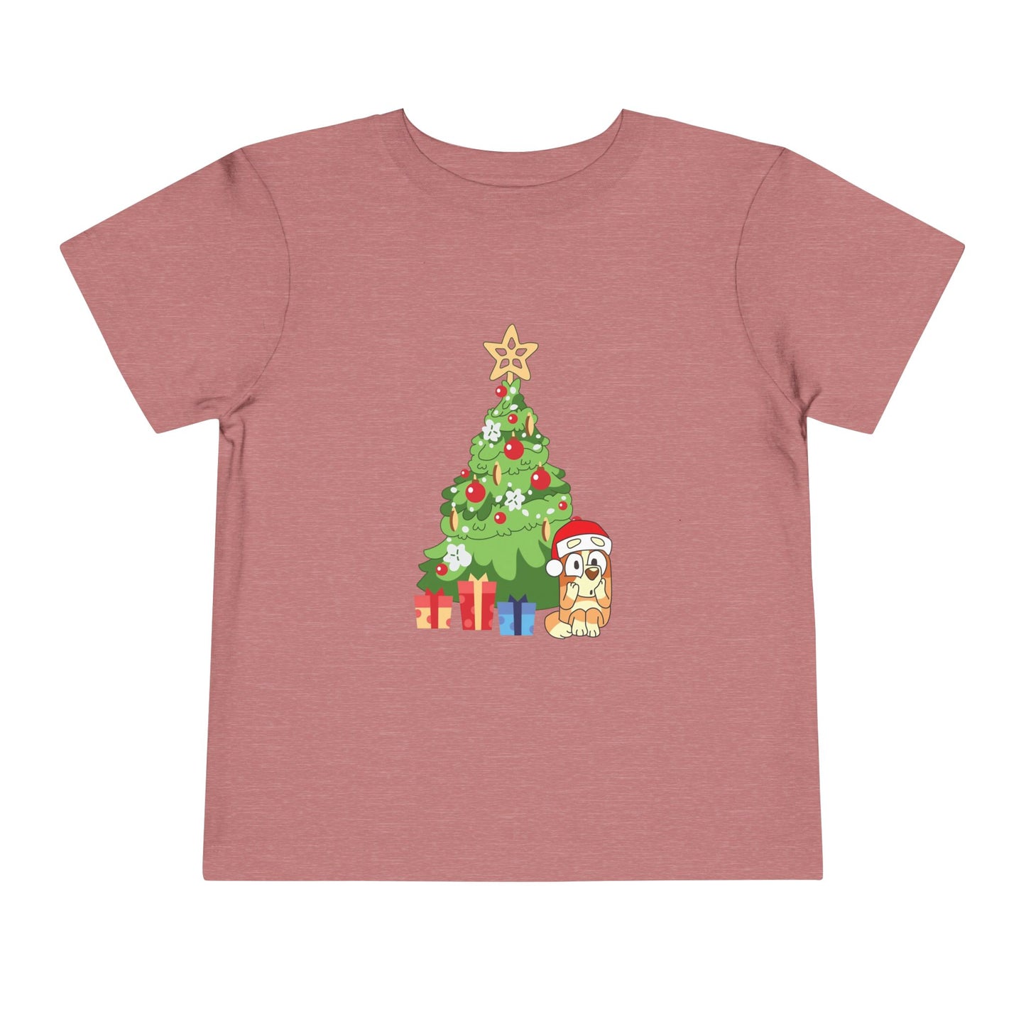 Christmas Tree Bingo Toddler Short Sleeve Tee