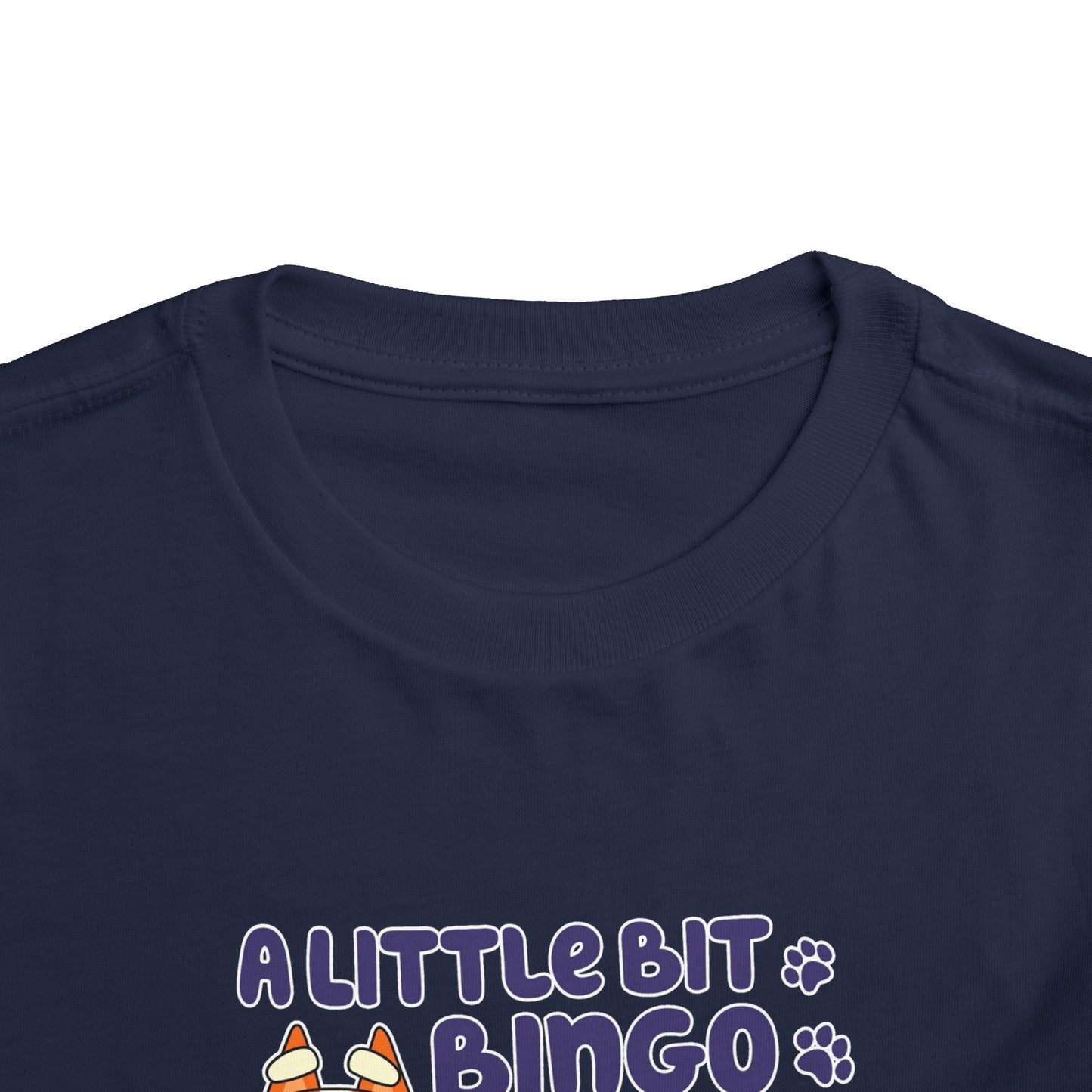 A Little Bit Bingo Toddler Short Sleeve Tee