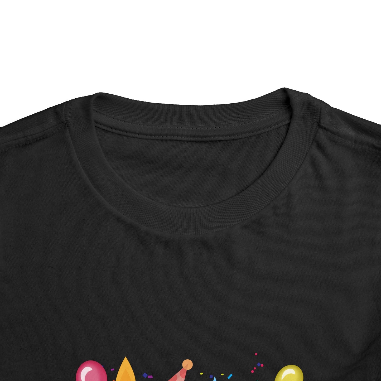 5th Birthday Toddler Short Sleeve Tee