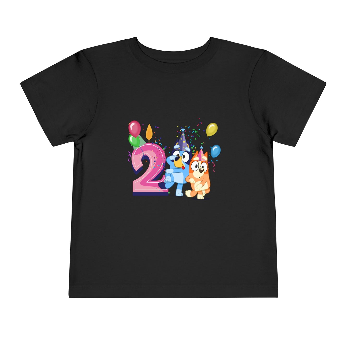 2nd Birthday Toddler Short Sleeve Tee