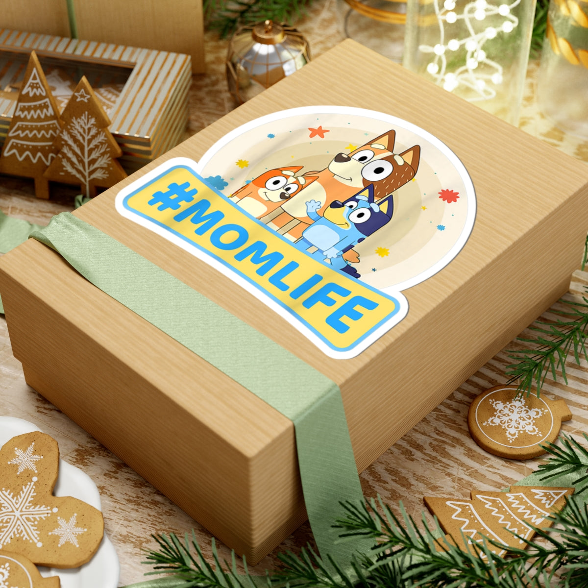 MOMLIFE Kiss-Cut Stickers