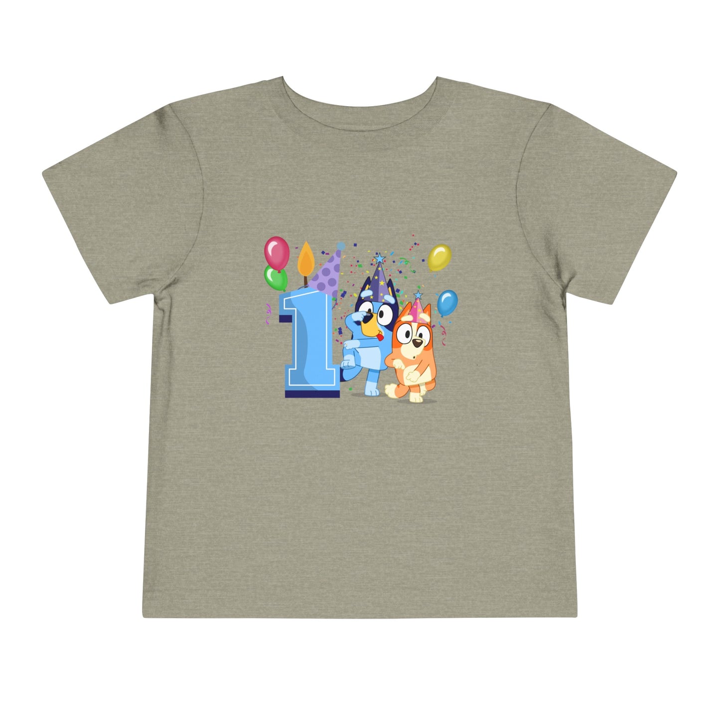 1st Birthday Toddler Short Sleeve Tee