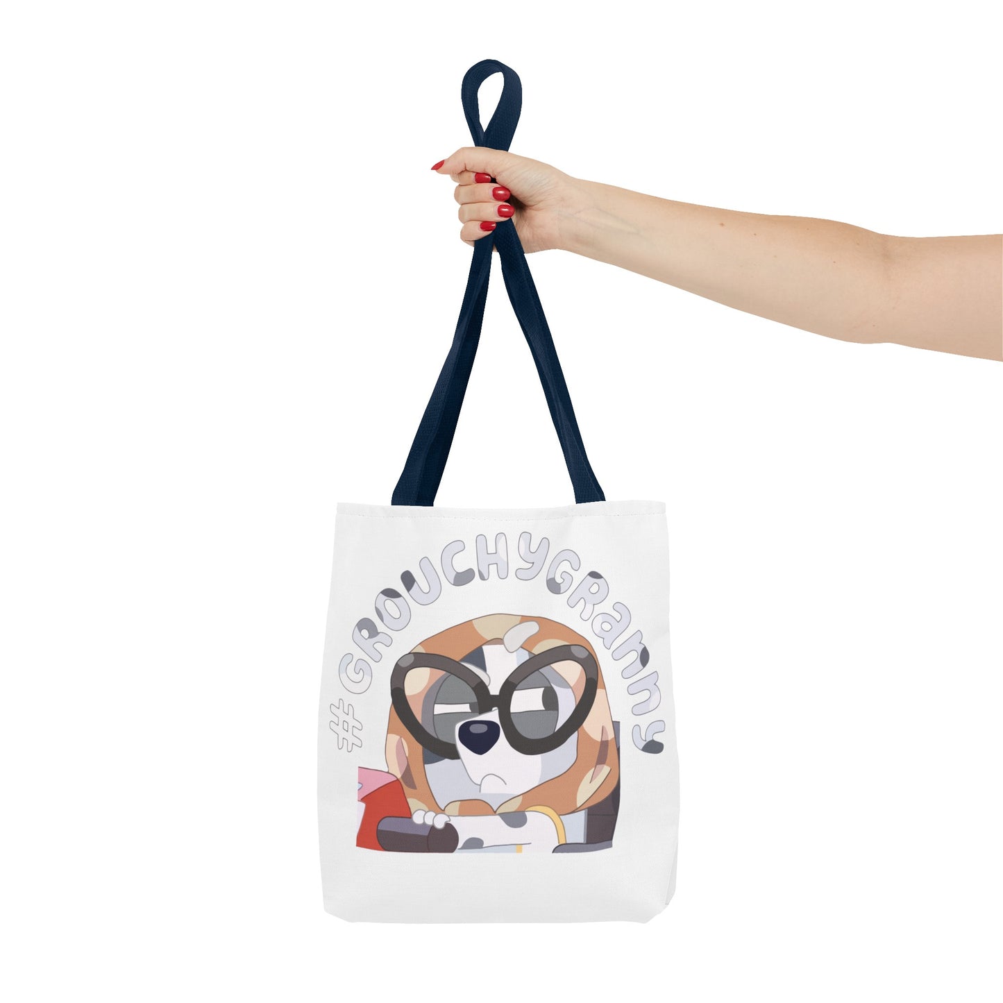 #GROUCHY GRANNY Tote Bag (AOP)