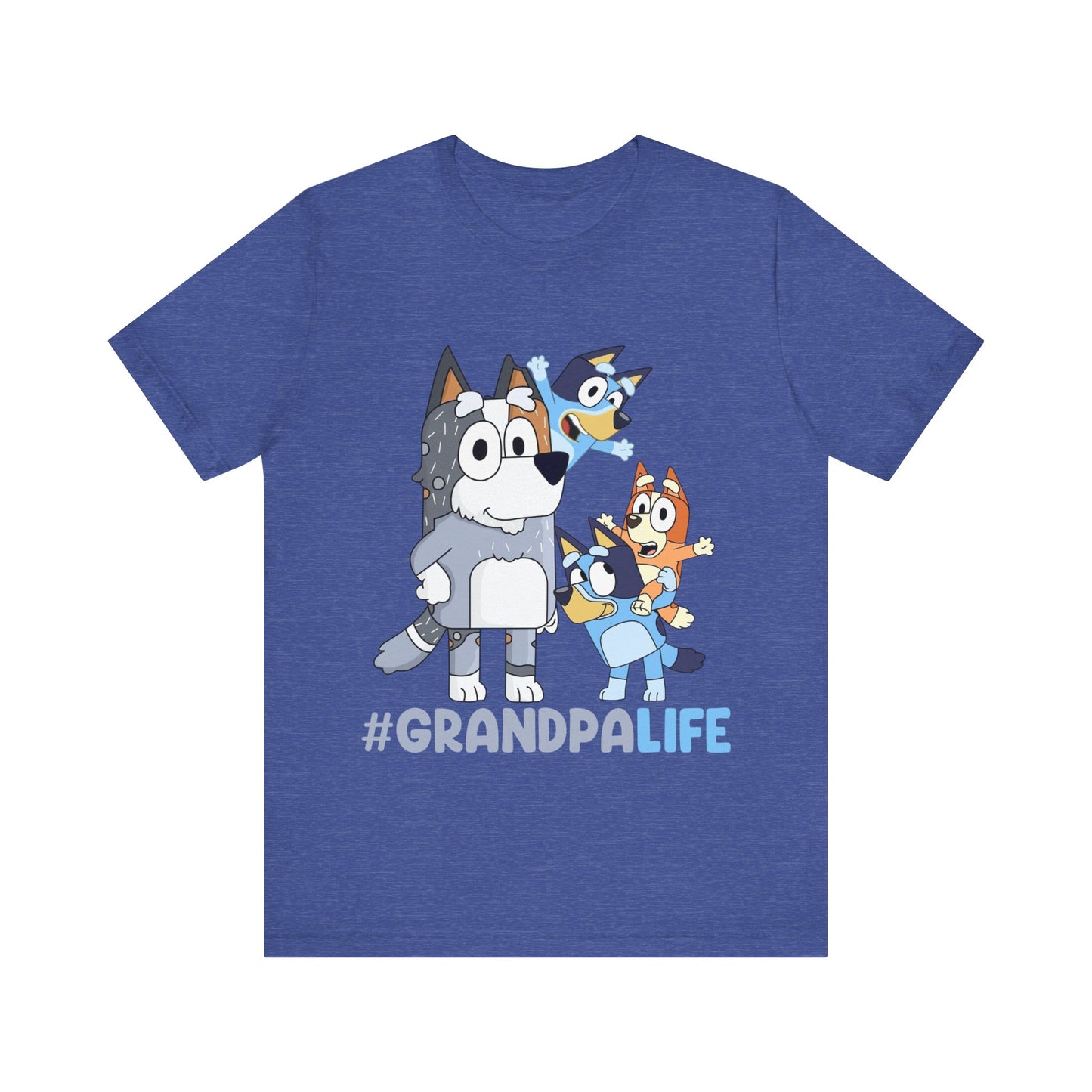 #GrandpaLife Bluey Short Sleeve Tee