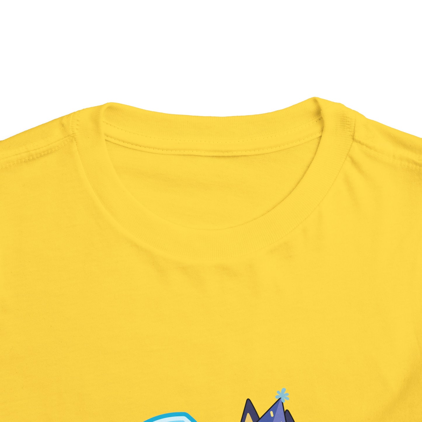 #6 Birthday Toddler Short Sleeve Tee