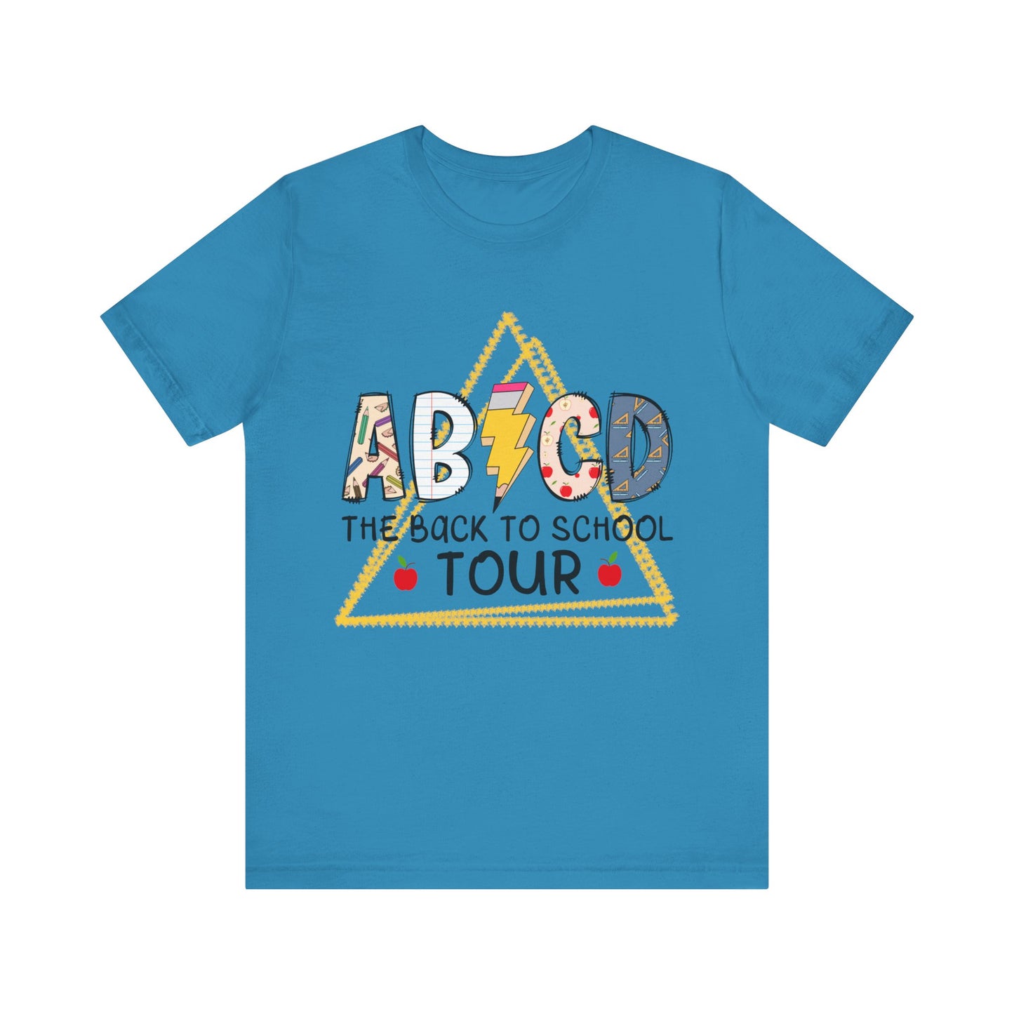 ABCD The Back to School Tour (front/back) Jersey Short Sleeve Tee