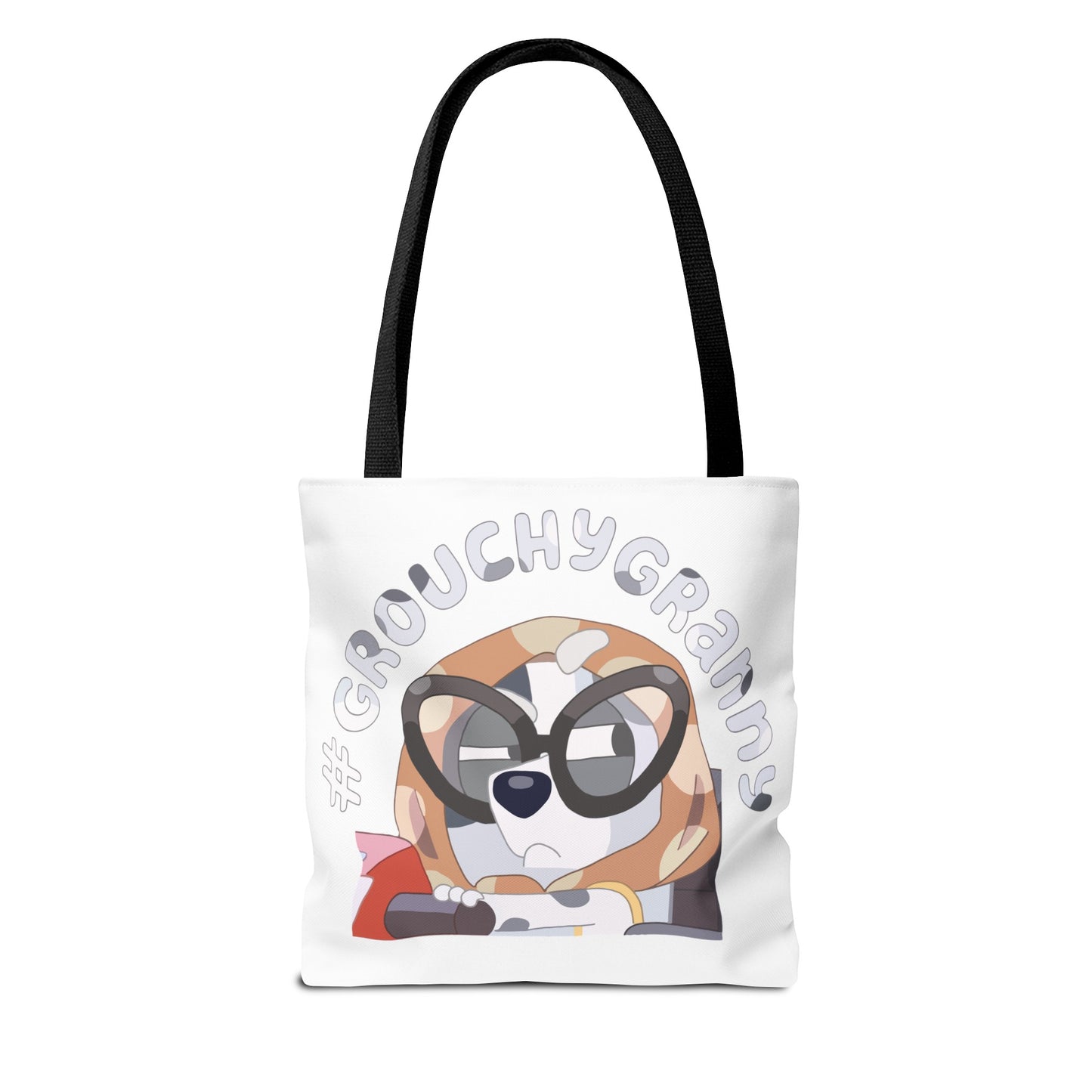 #GROUCHY GRANNY Tote Bag (AOP)