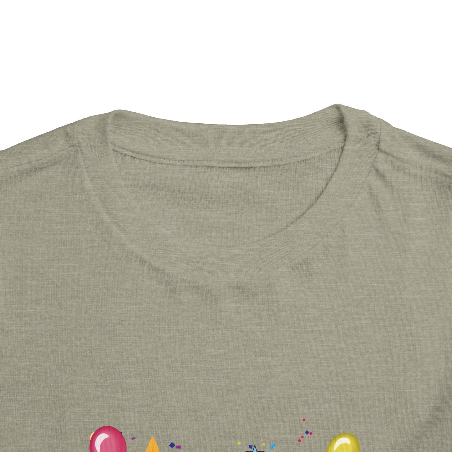 2nd Birthday Toddler Short Sleeve Tee