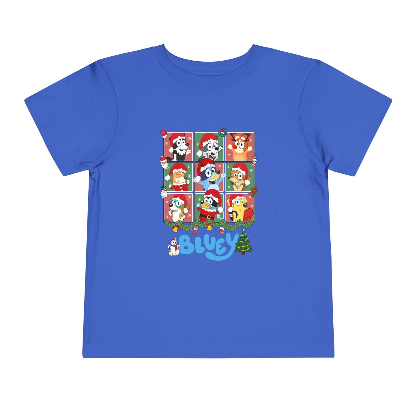 Christmas Polaroids Toddler Short Sleeve Tee