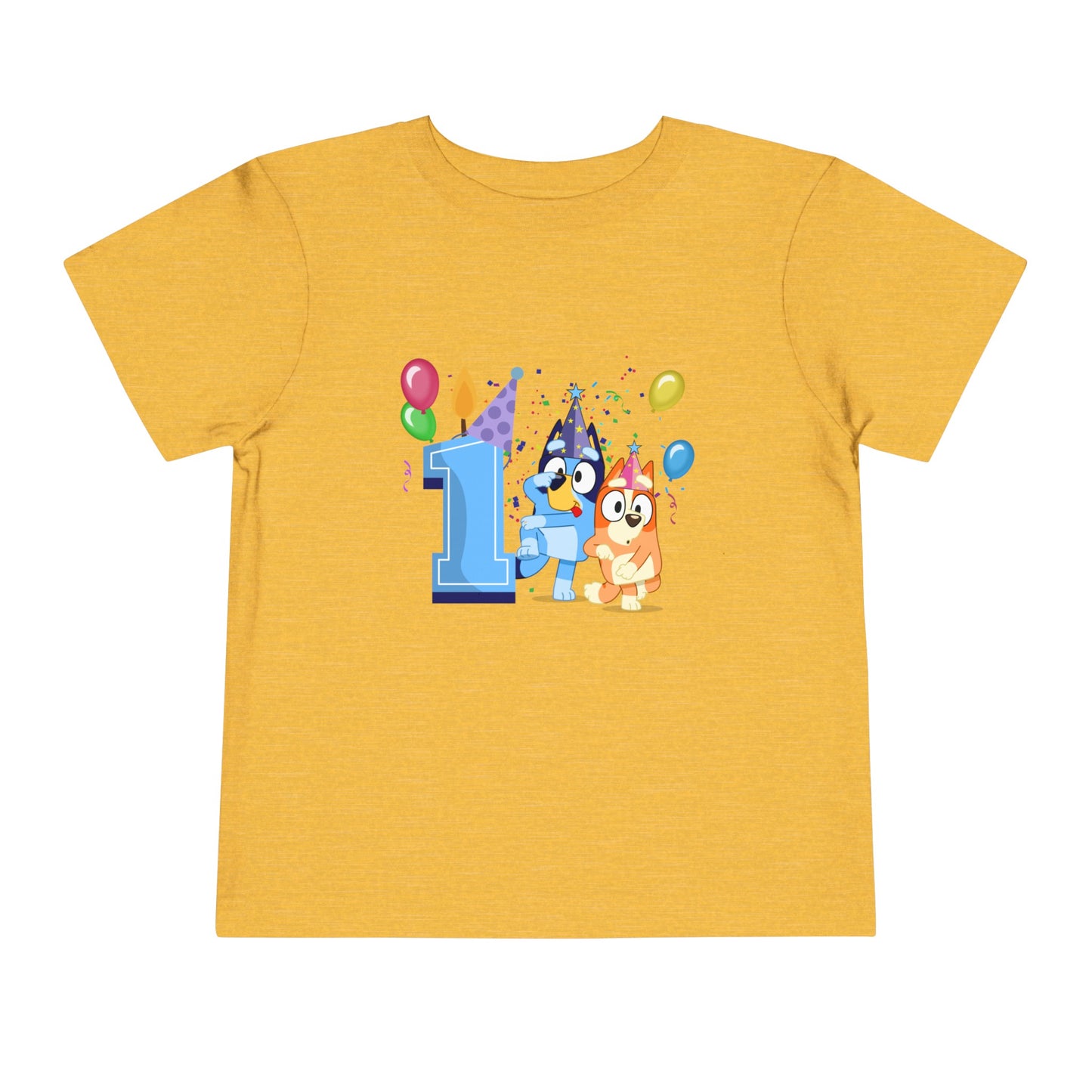 1st Birthday Toddler Short Sleeve Tee