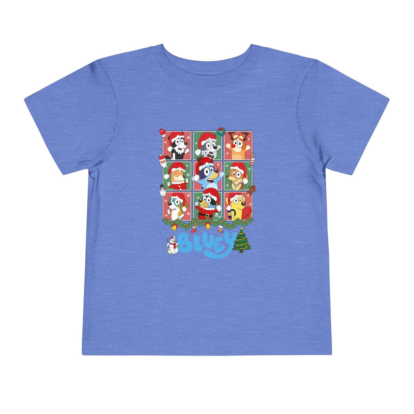 Christmas Polaroids Toddler Short Sleeve Tee