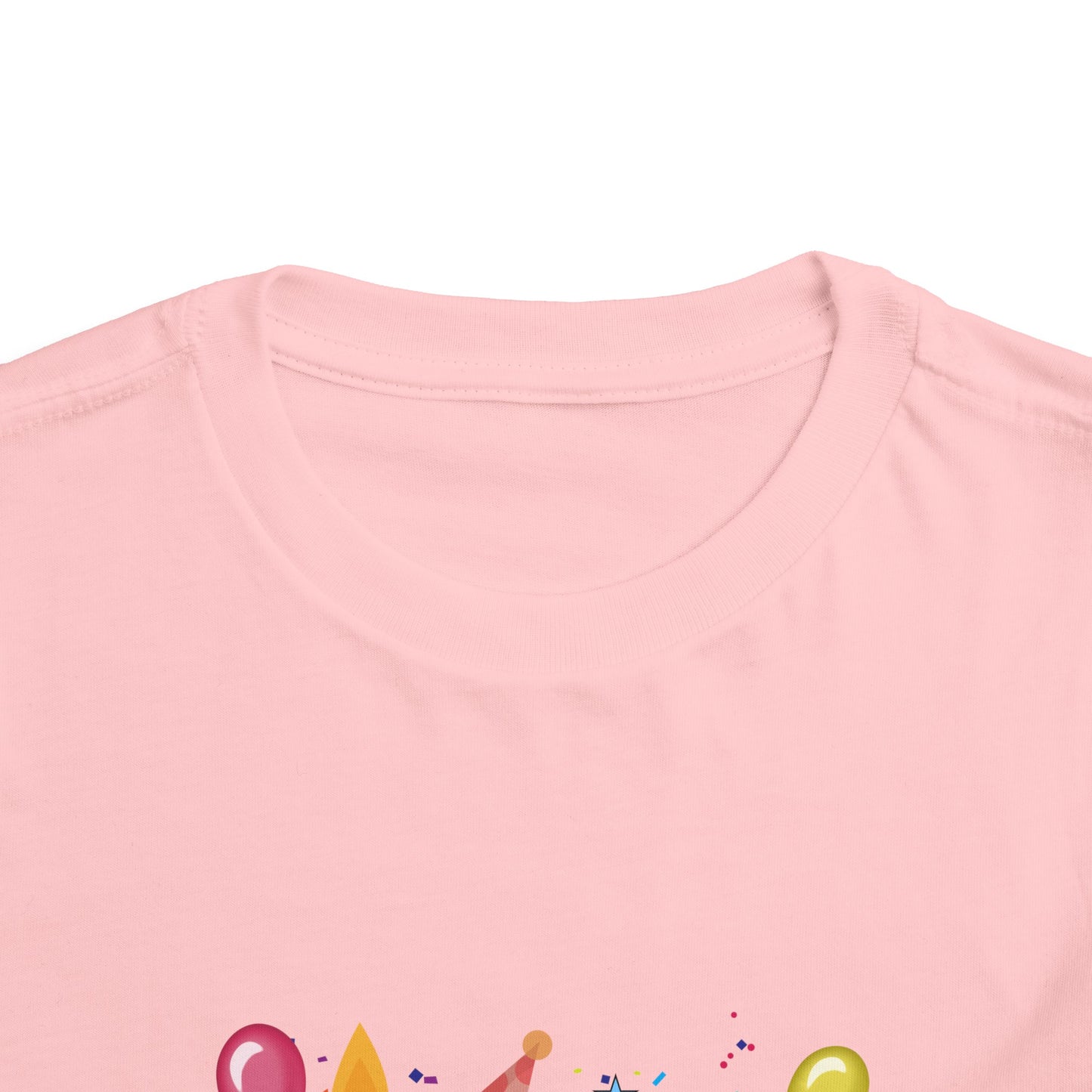 5th Birthday Toddler Short Sleeve Tee