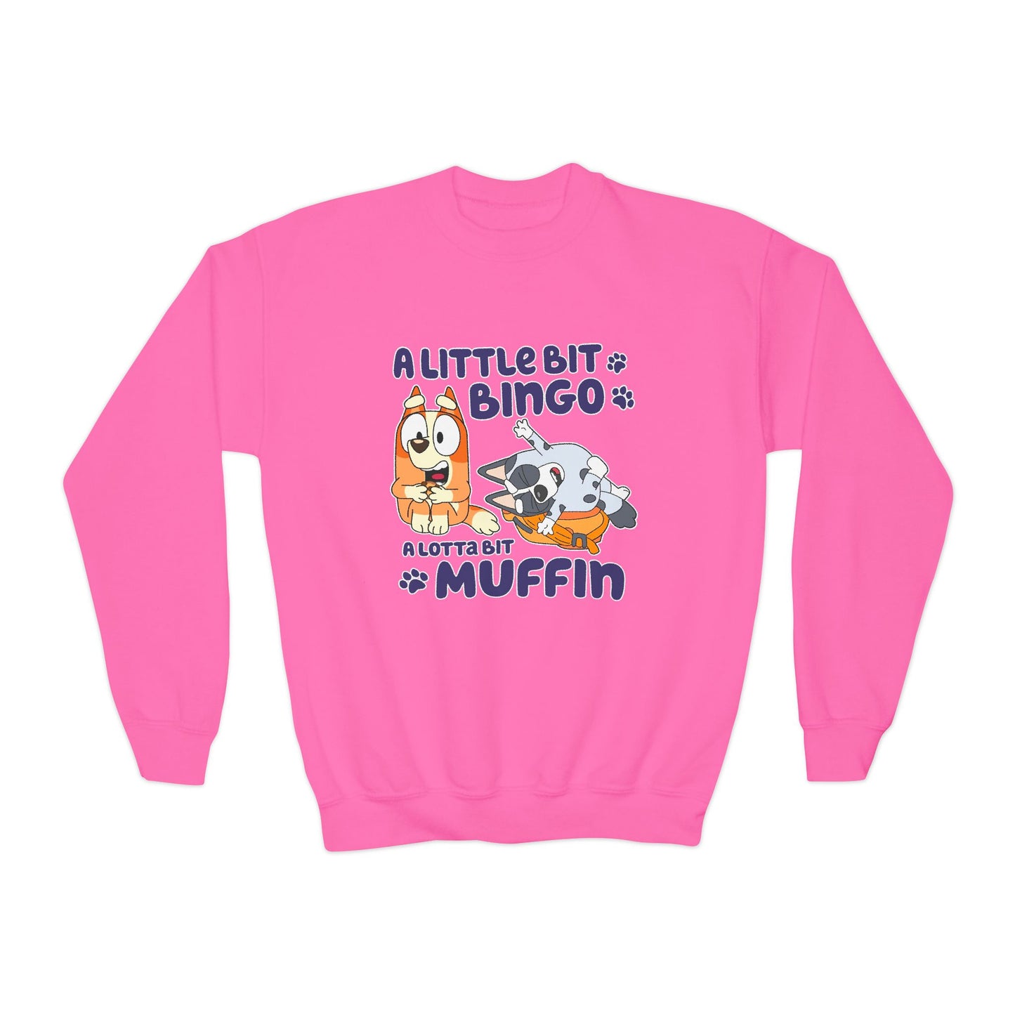 A Little Bit .. A Lot a Bit Youth Crewneck Sweatshirt