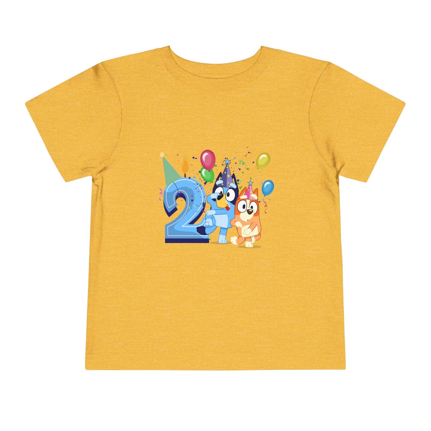 2nd Birthday Toddler Short Sleeve Tee