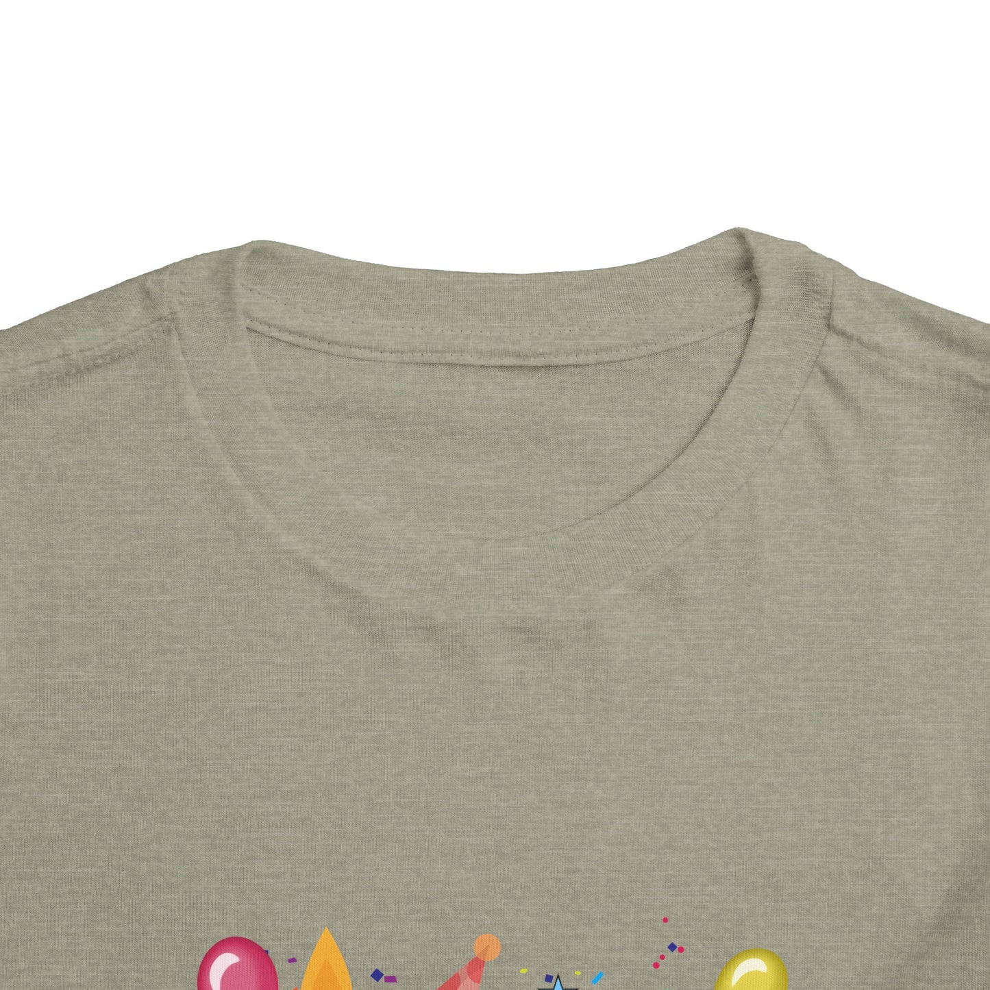 5th Birthday Toddler Short Sleeve Tee