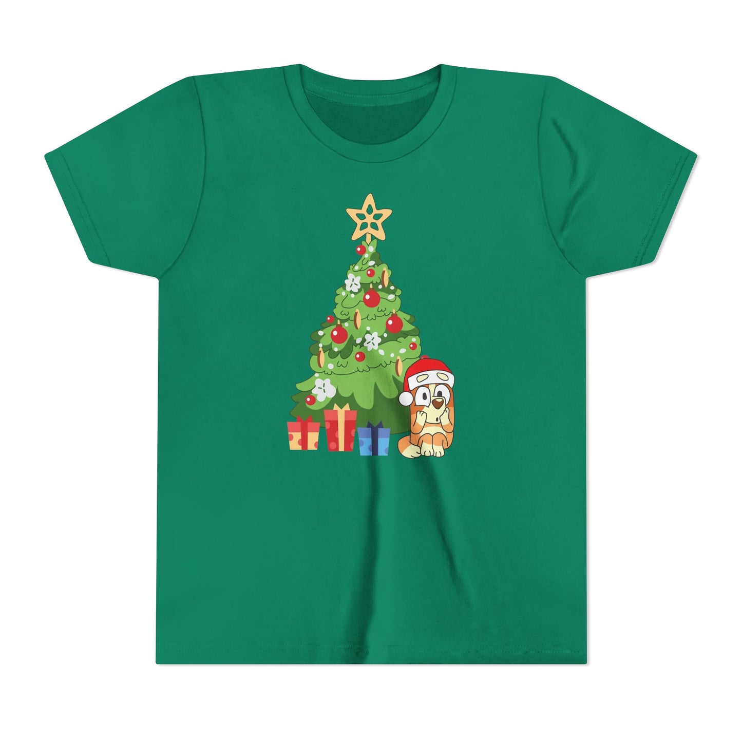 Christmas Tree Bingo Youth Short Sleeve Tee