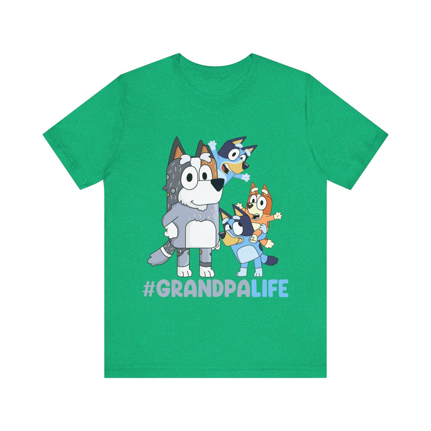 #GrandpaLife Bluey Short Sleeve Tee