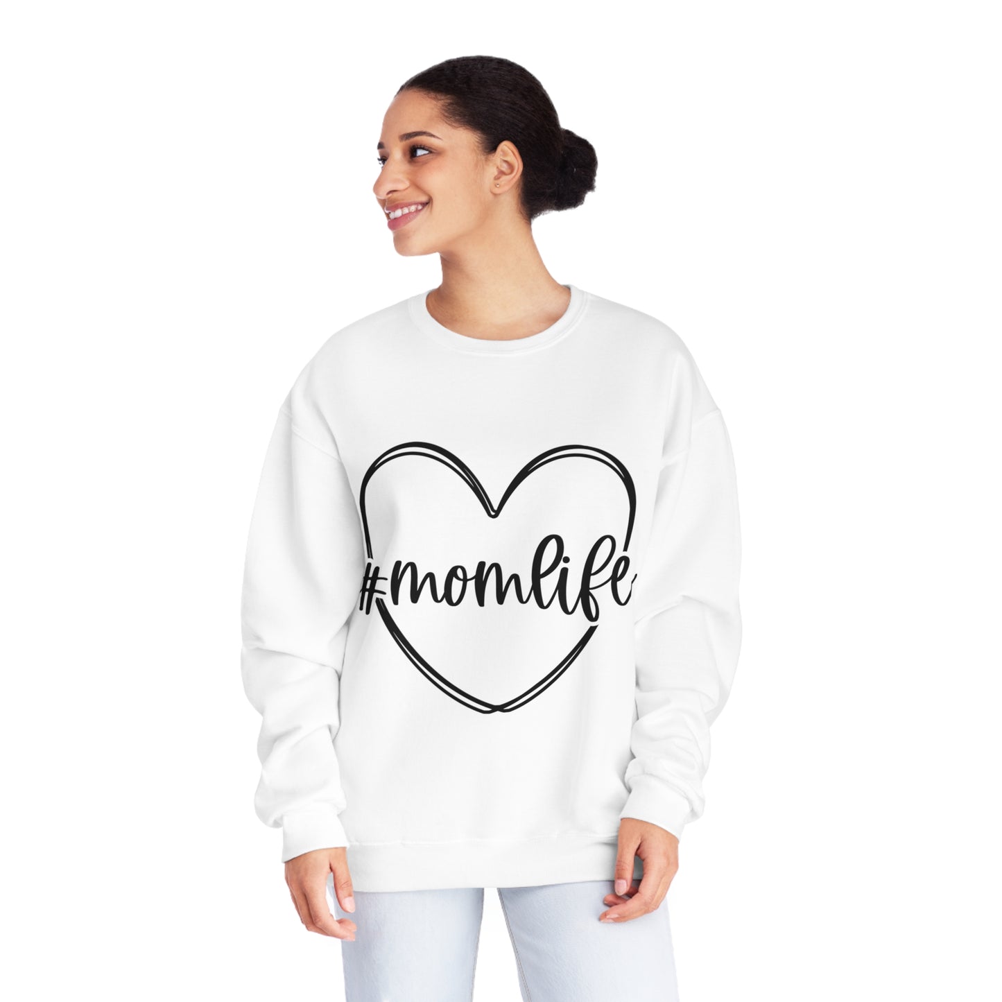 #Momlife Crewneck Sweatshirt
