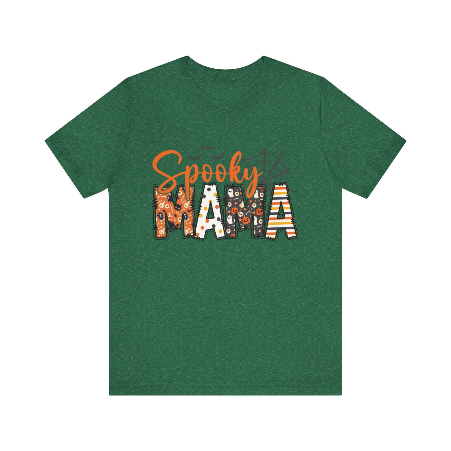 Spooky Mama Jersey Short Sleeve Tee