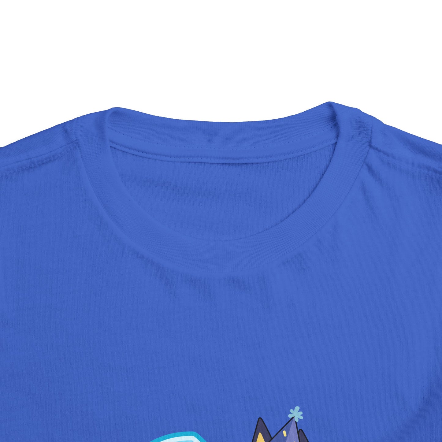 #6 Birthday Toddler Short Sleeve Tee