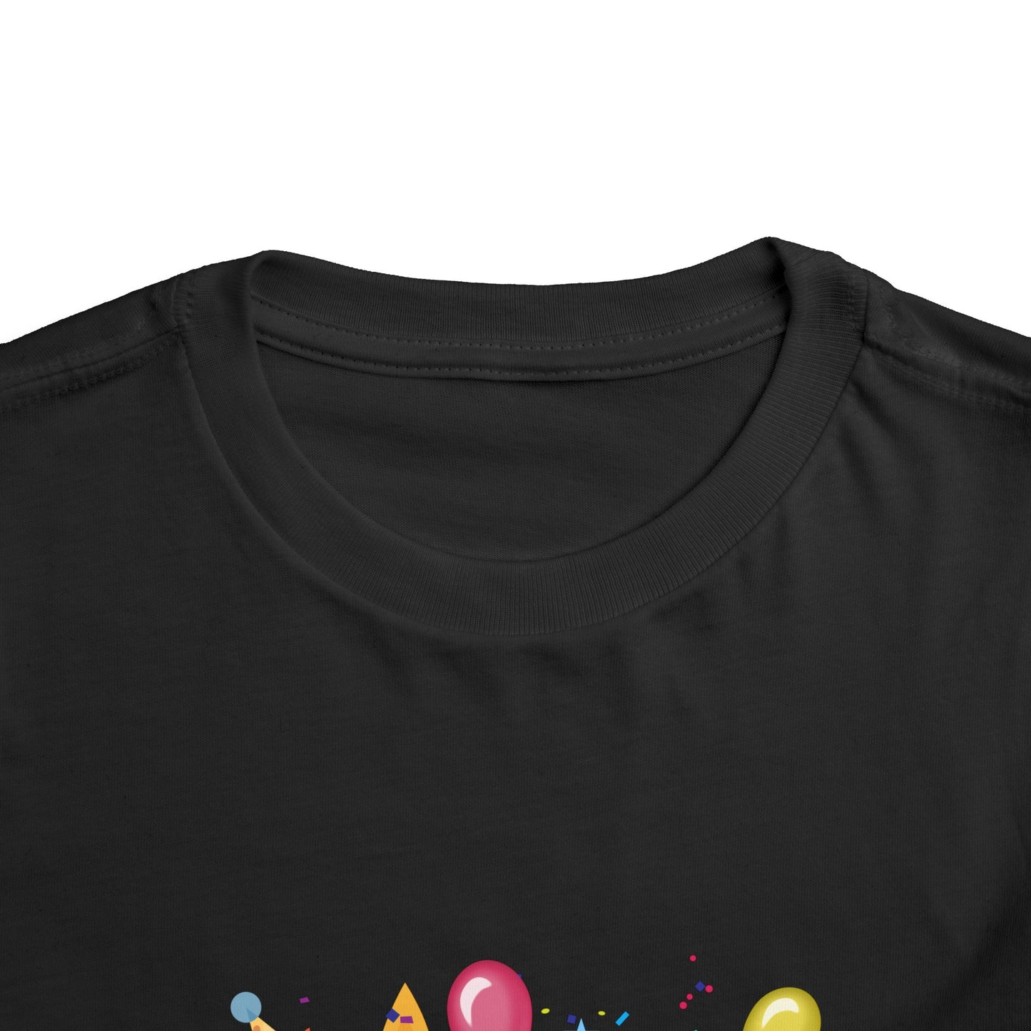 4th Birthday Toddler Short Sleeve Tee