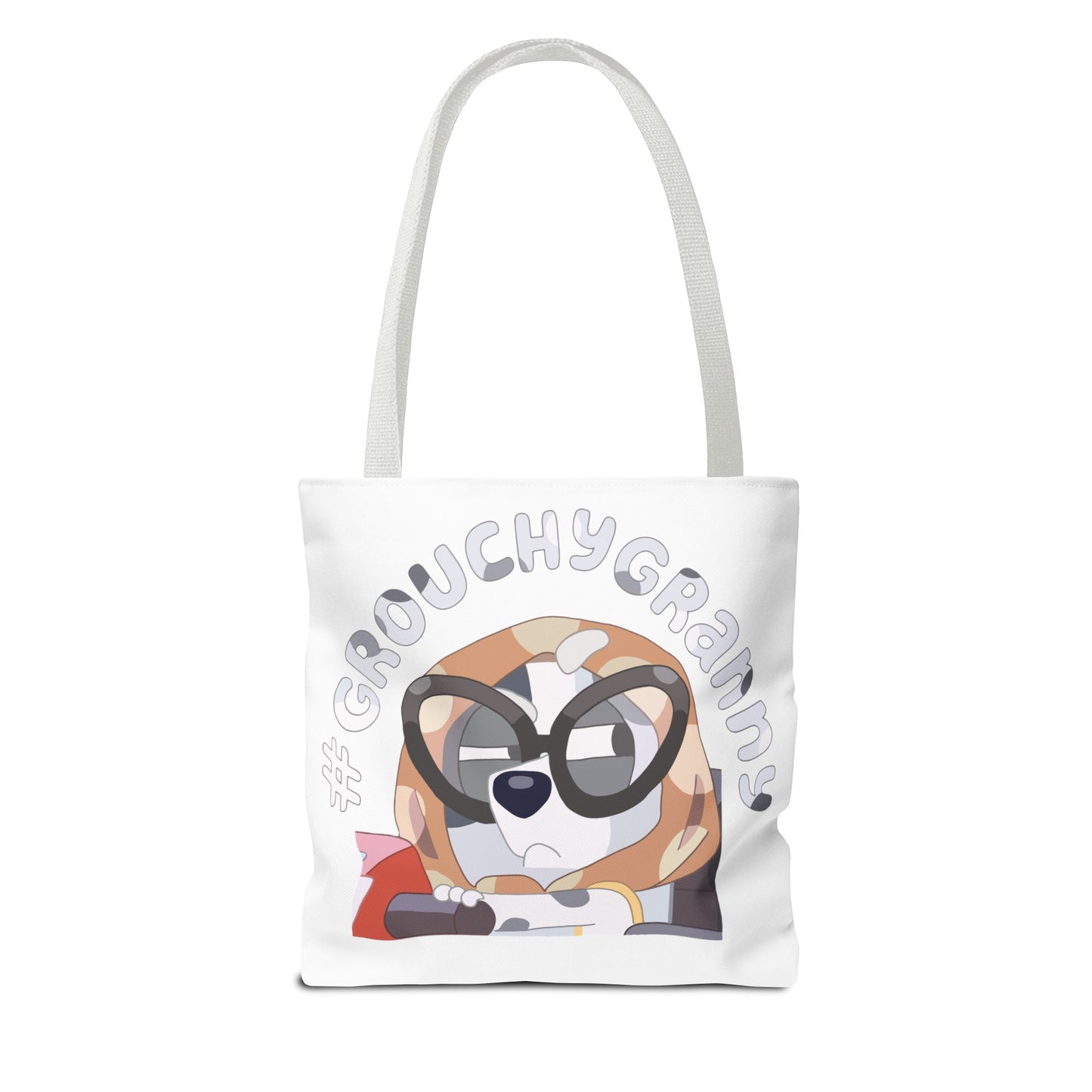 #GROUCHY GRANNY Tote Bag (AOP)