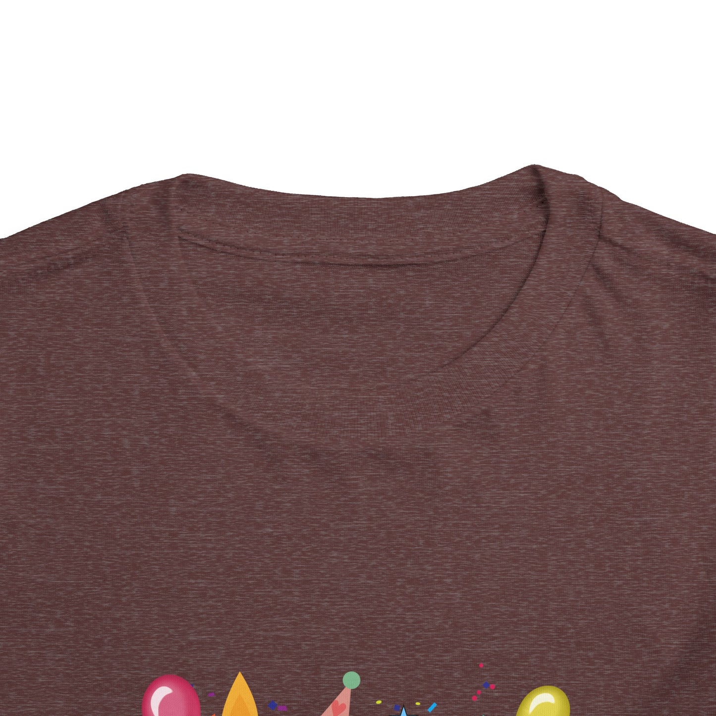 3rd Birthday Toddler Short Sleeve Tee