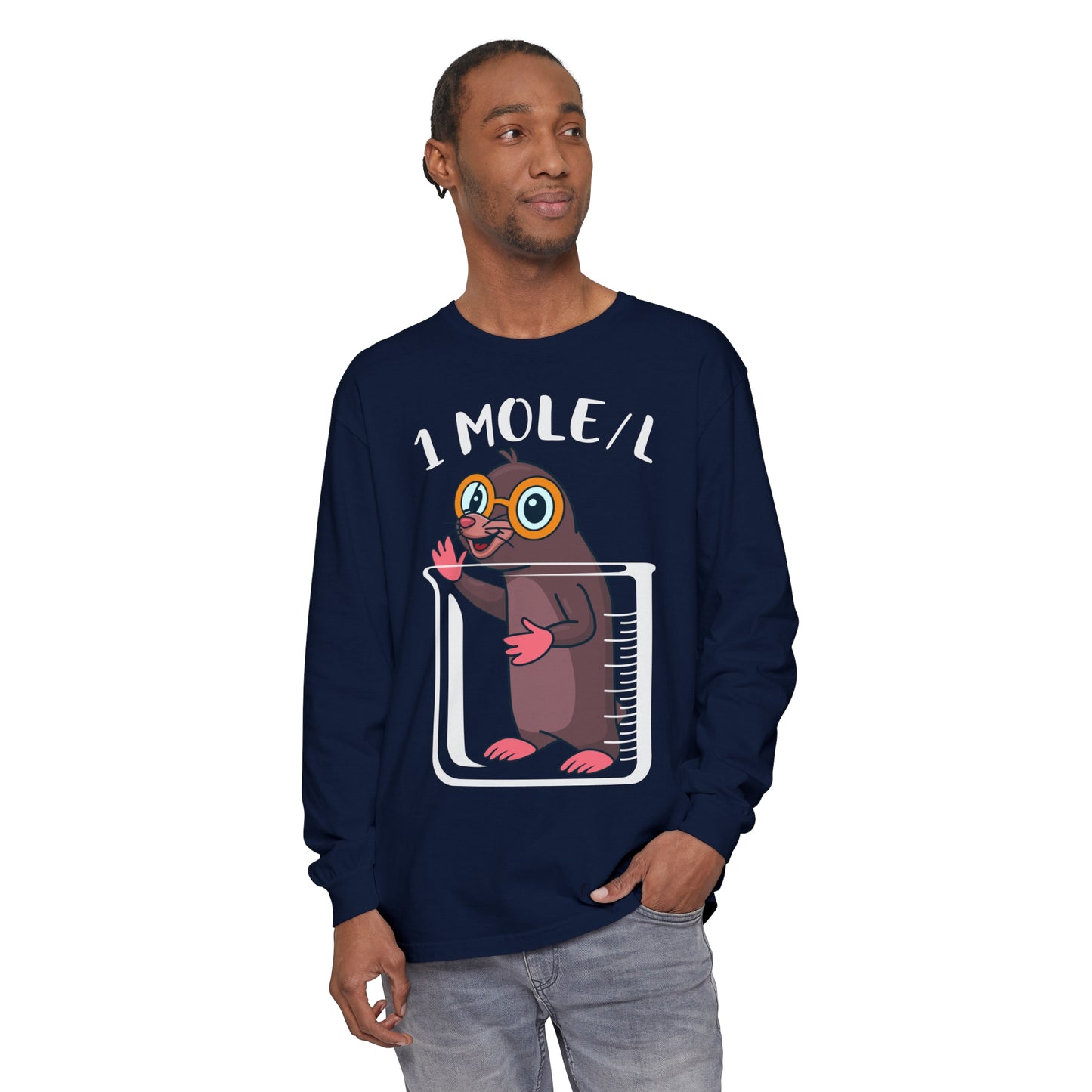 1 Mole/L Long Sleeve T-Shirt
