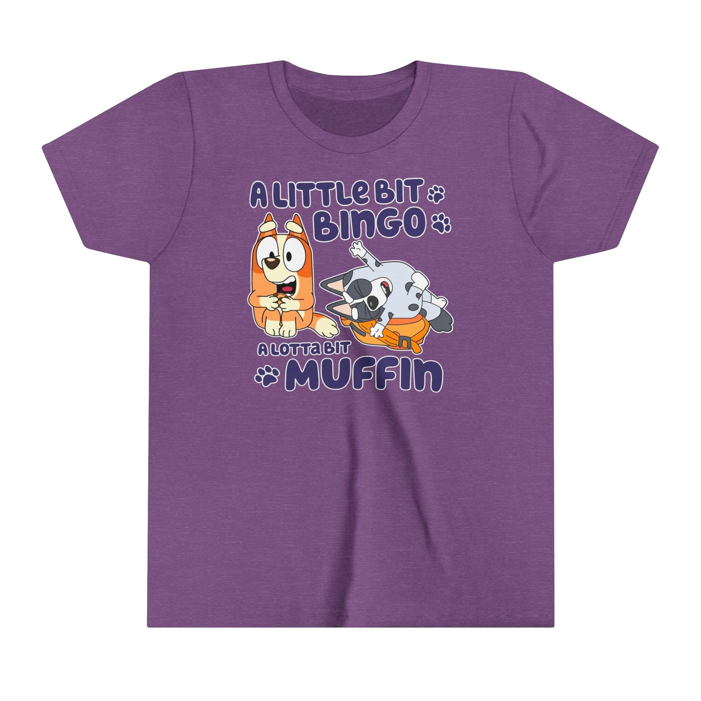 A Little Bit Bingo Youth Short Sleeve Tee