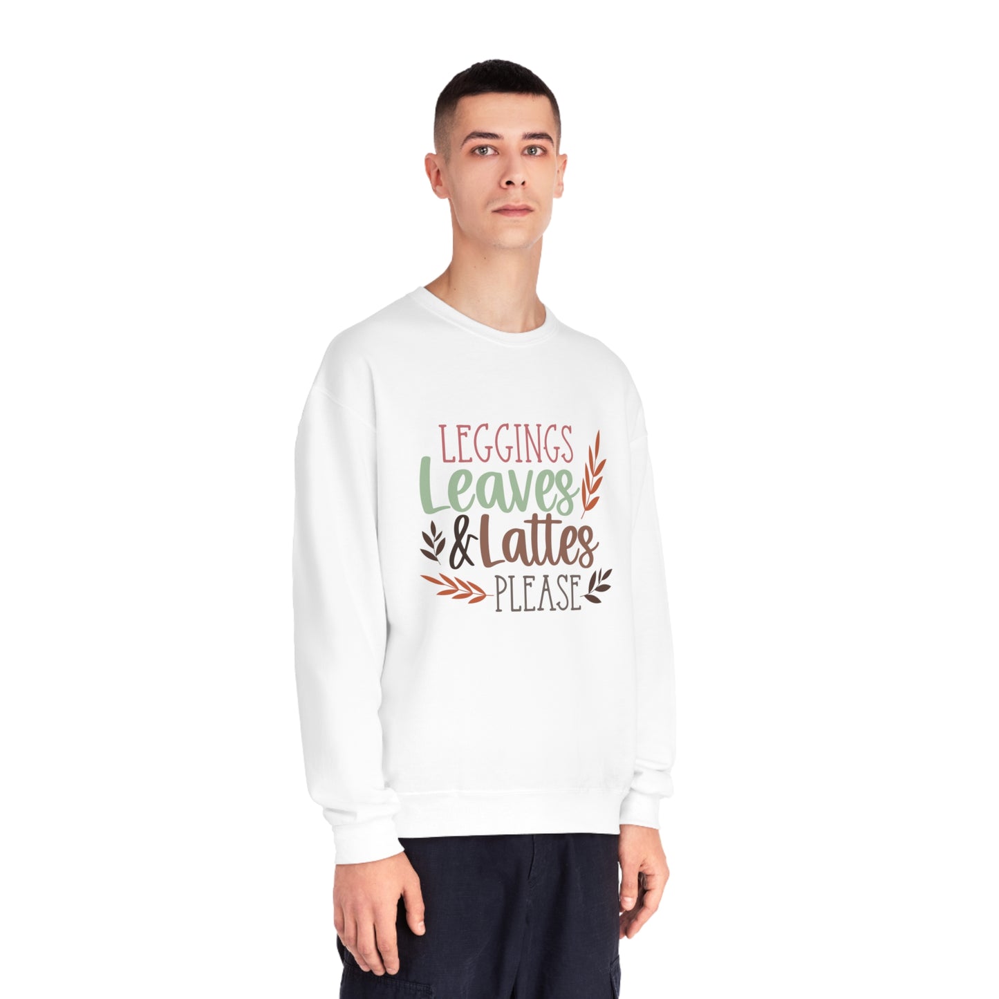 Leggings, Leaves & Lattes Please Crewneck Sweatshirt