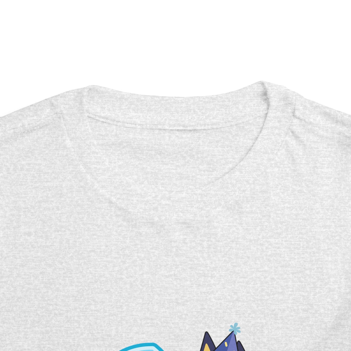 #6 Birthday Toddler Short Sleeve Tee