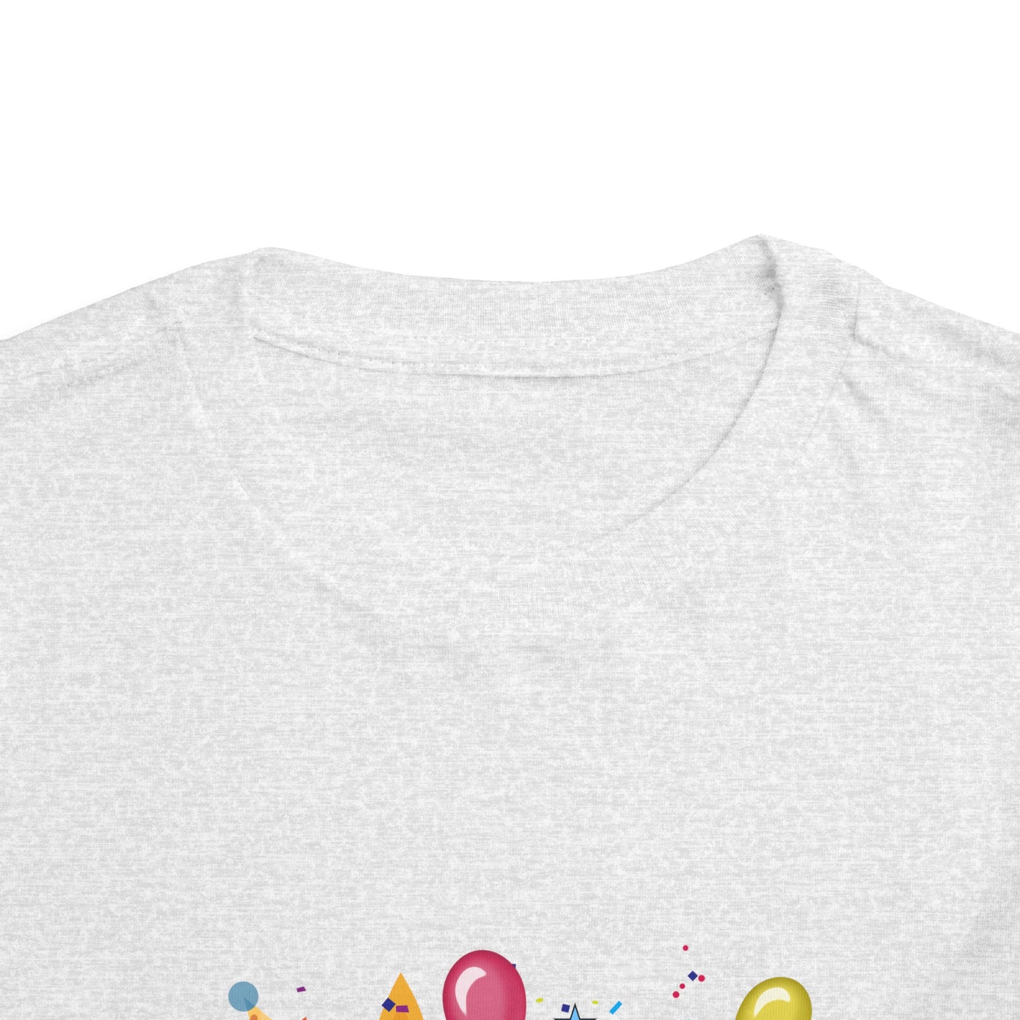 4th Birthday Toddler Short Sleeve Tee