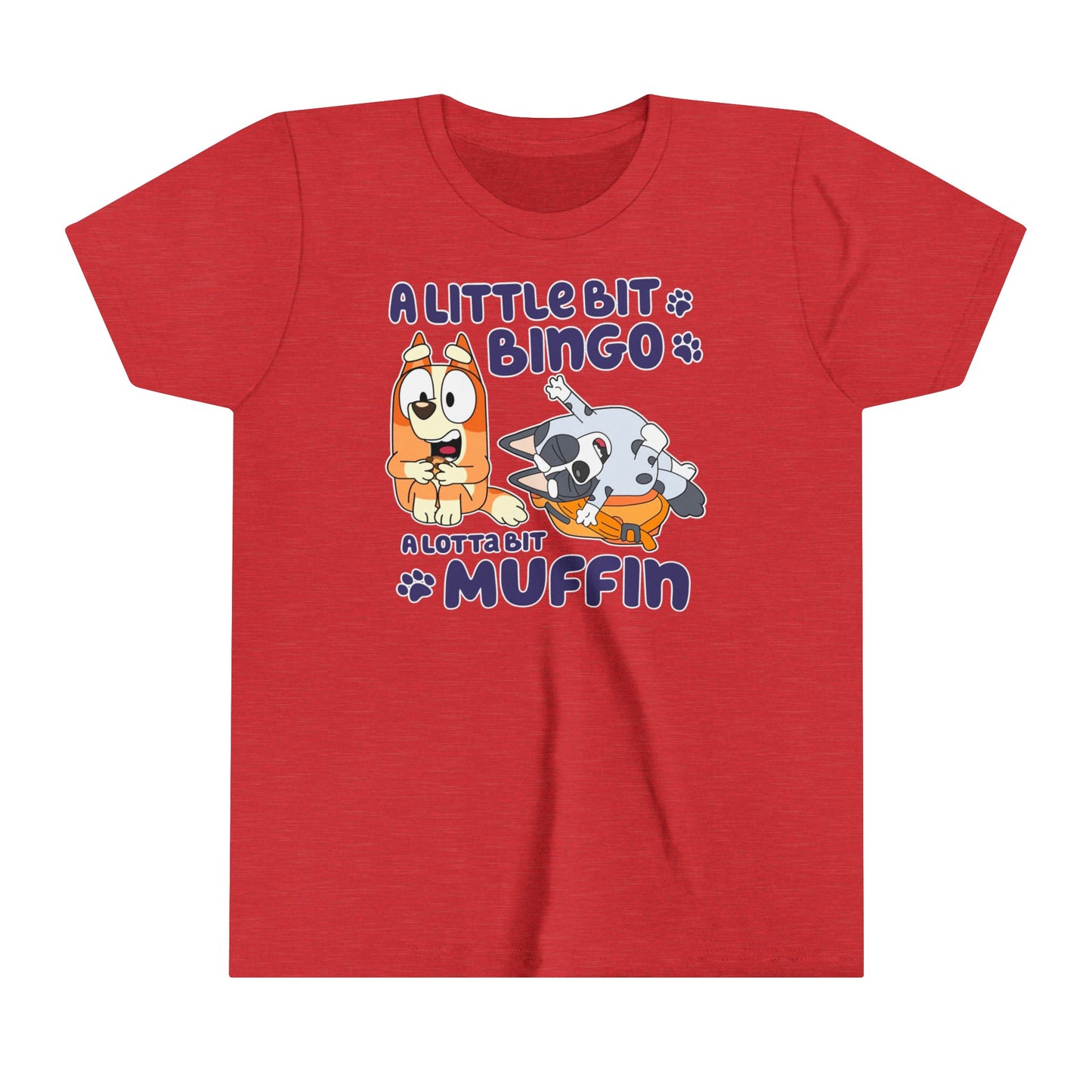 A Little Bit Bingo Youth Short Sleeve Tee