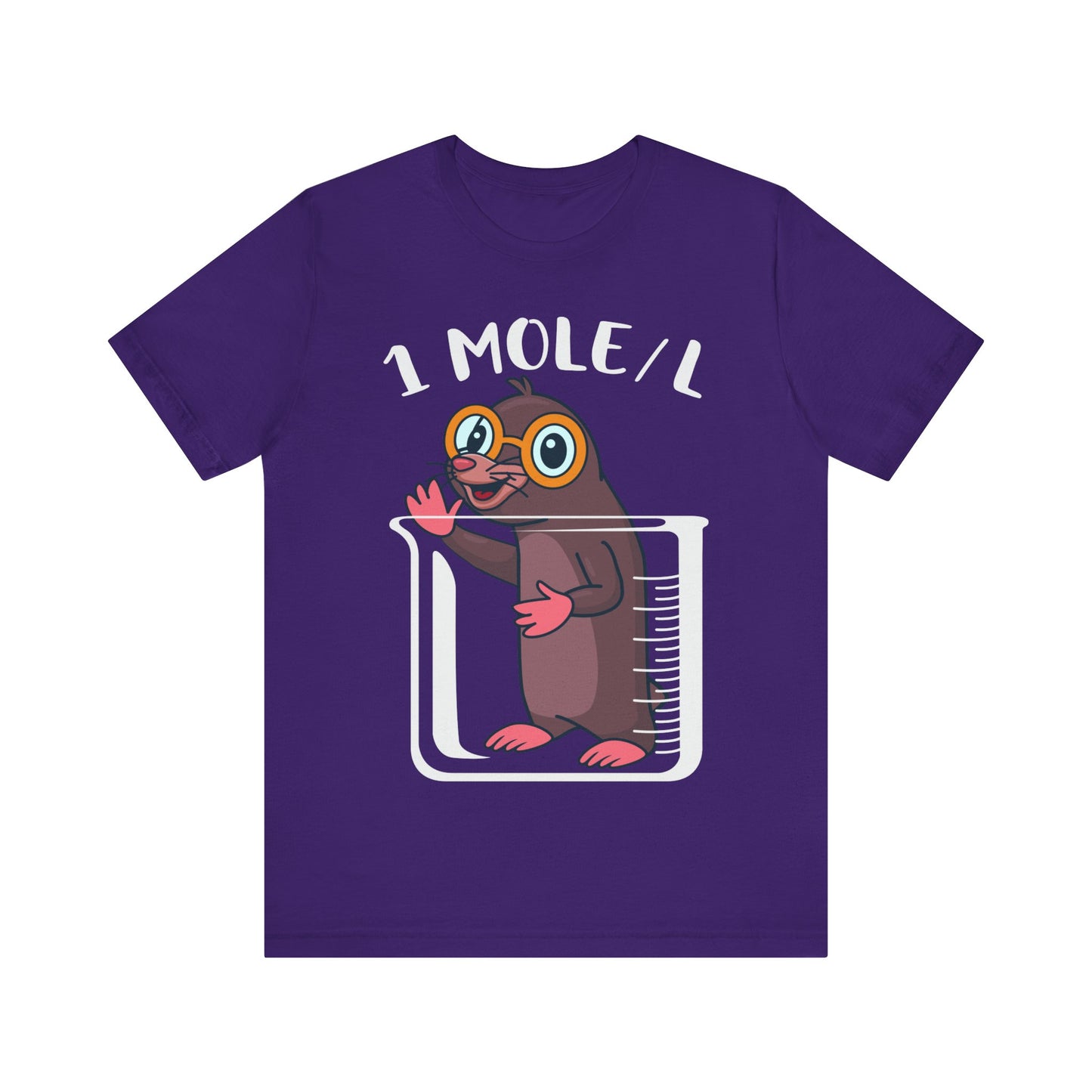 1 Mole/L Jersey Short Sleeve Tee