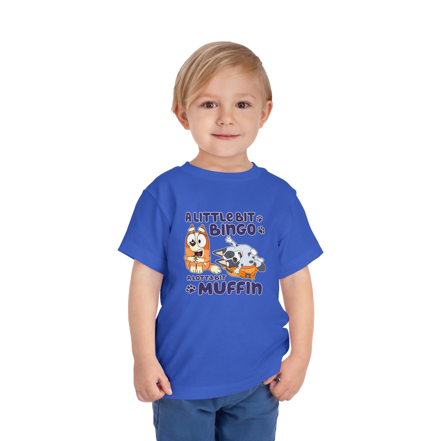 A Little Bit Bingo Toddler Short Sleeve Tee