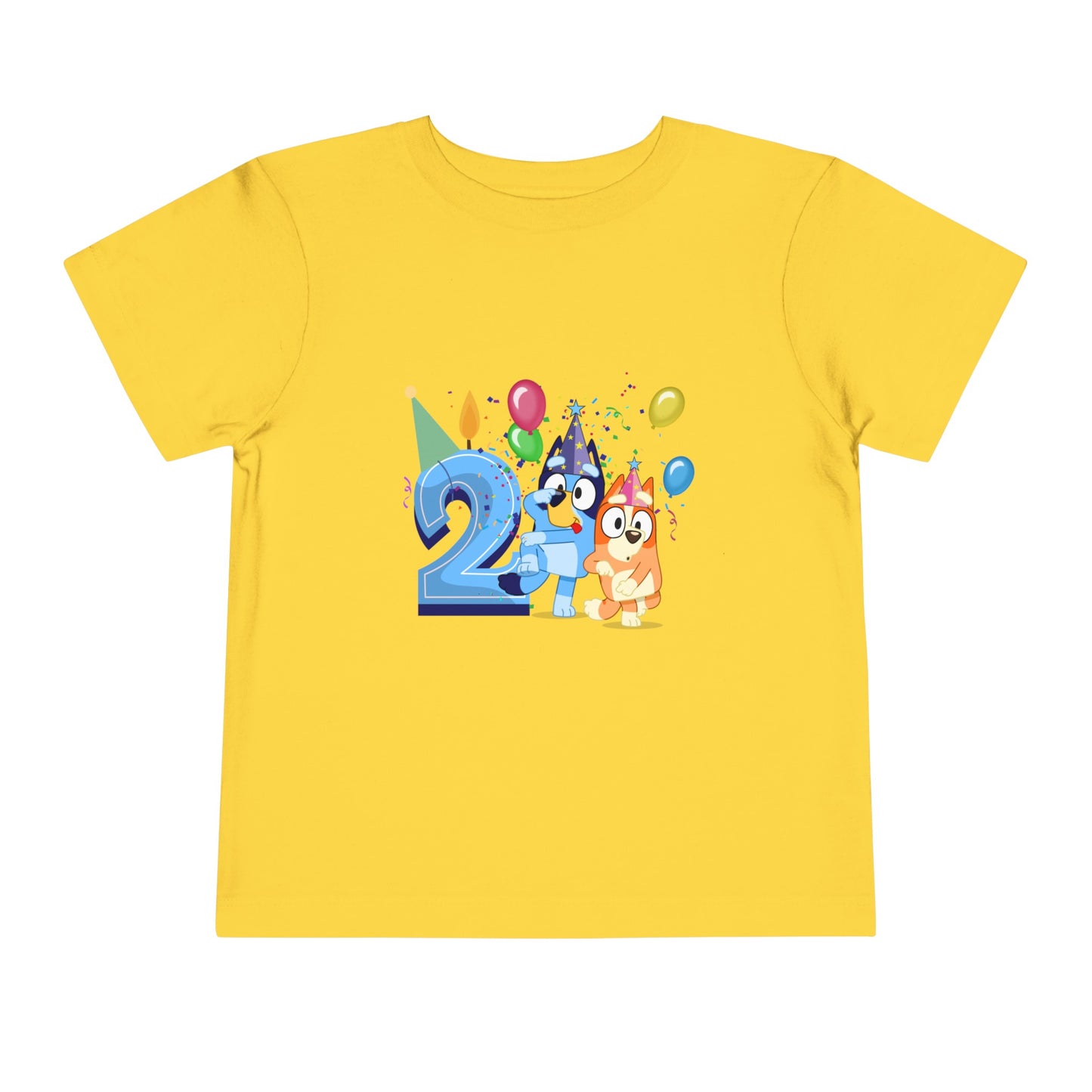 2nd Birthday Toddler Short Sleeve Tee