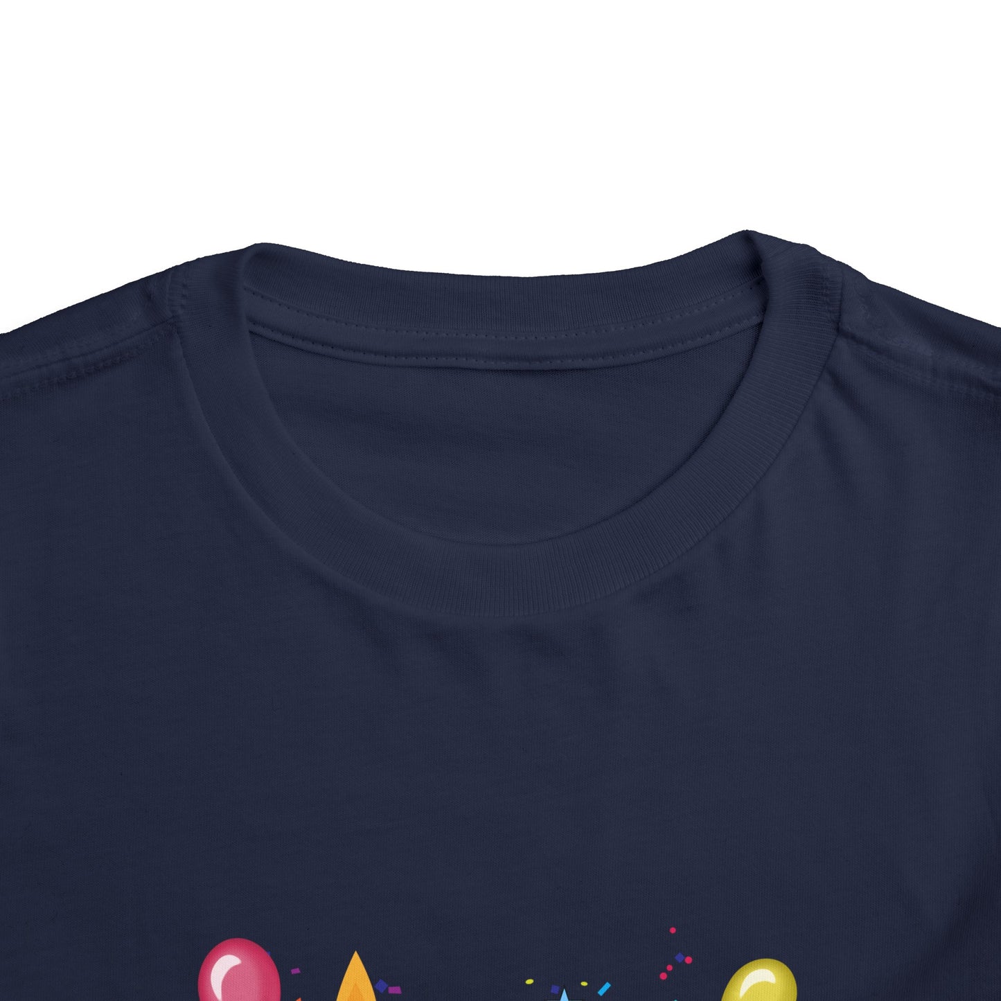 6th Birthday Toddler Short Sleeve Tee
