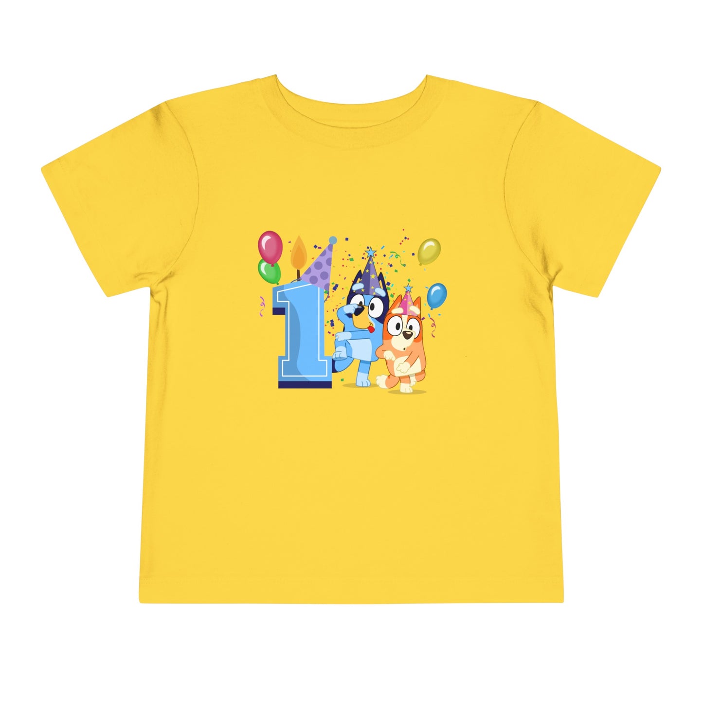 1st Birthday Toddler Short Sleeve Tee