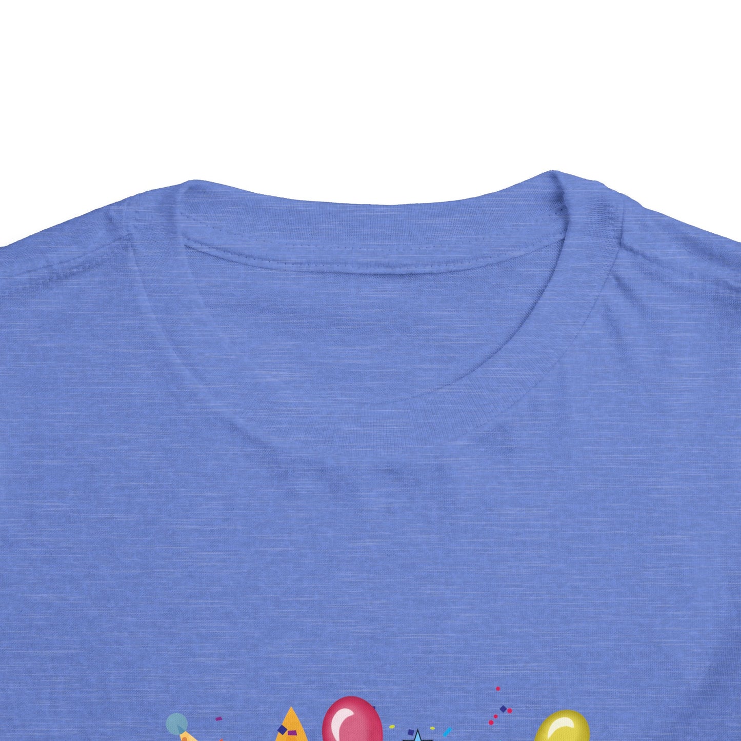 4th Birthday Toddler Short Sleeve Tee