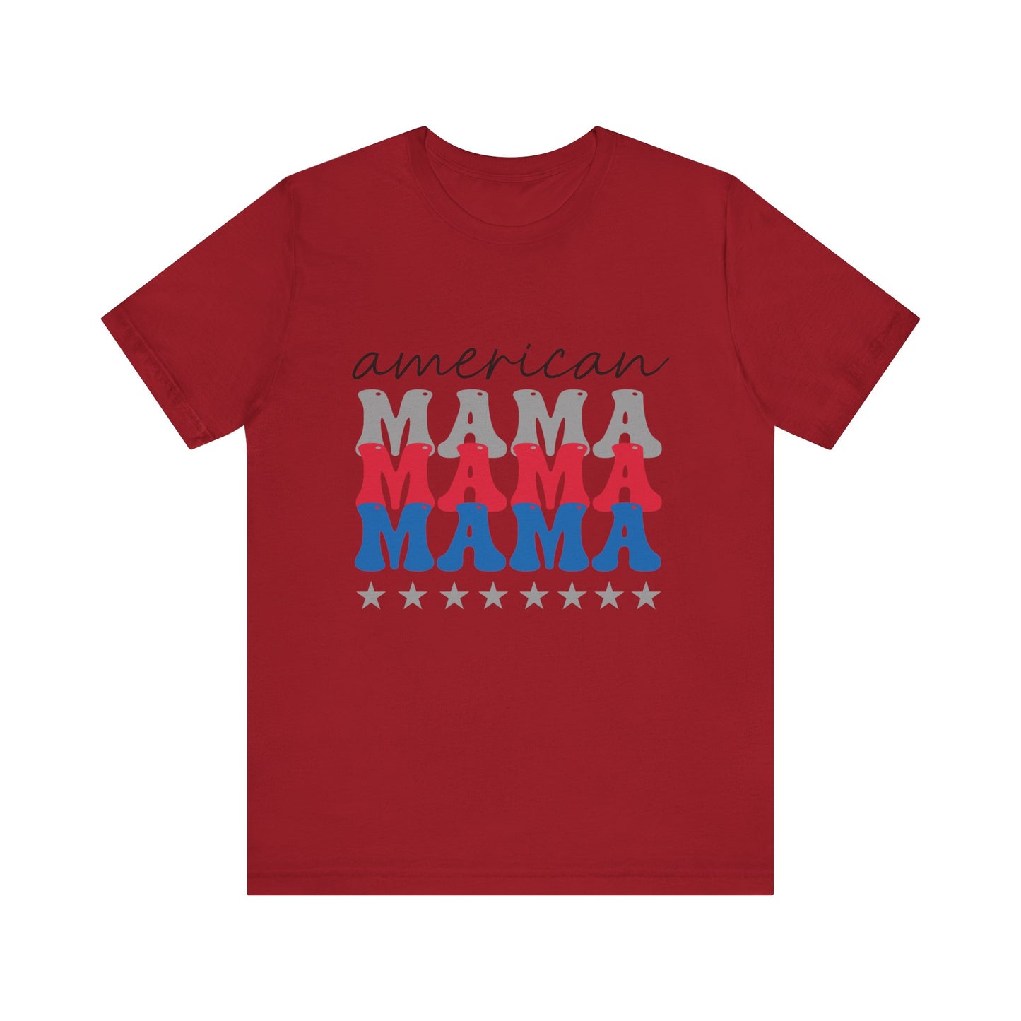 American Mama Jersey Short Sleeve Tee