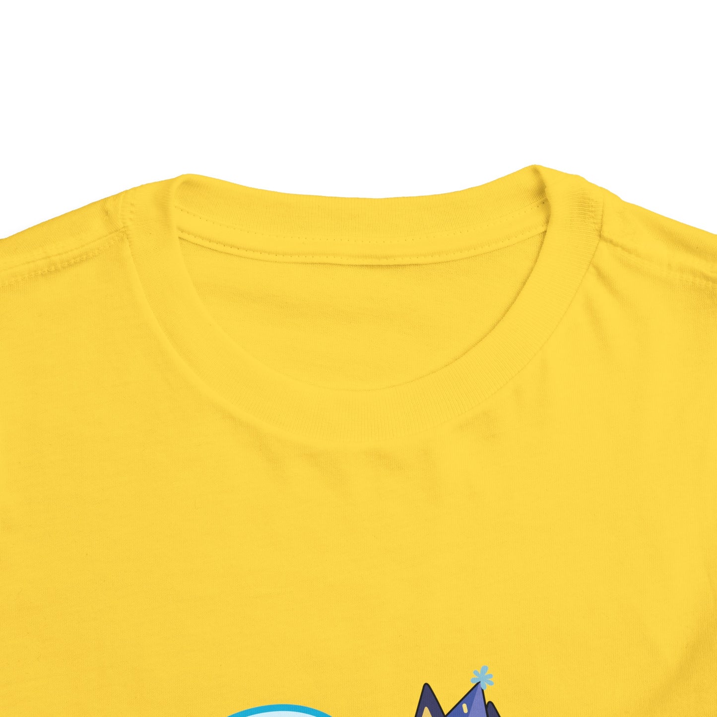 #2 Birthday Toddler Short Sleeve Tee