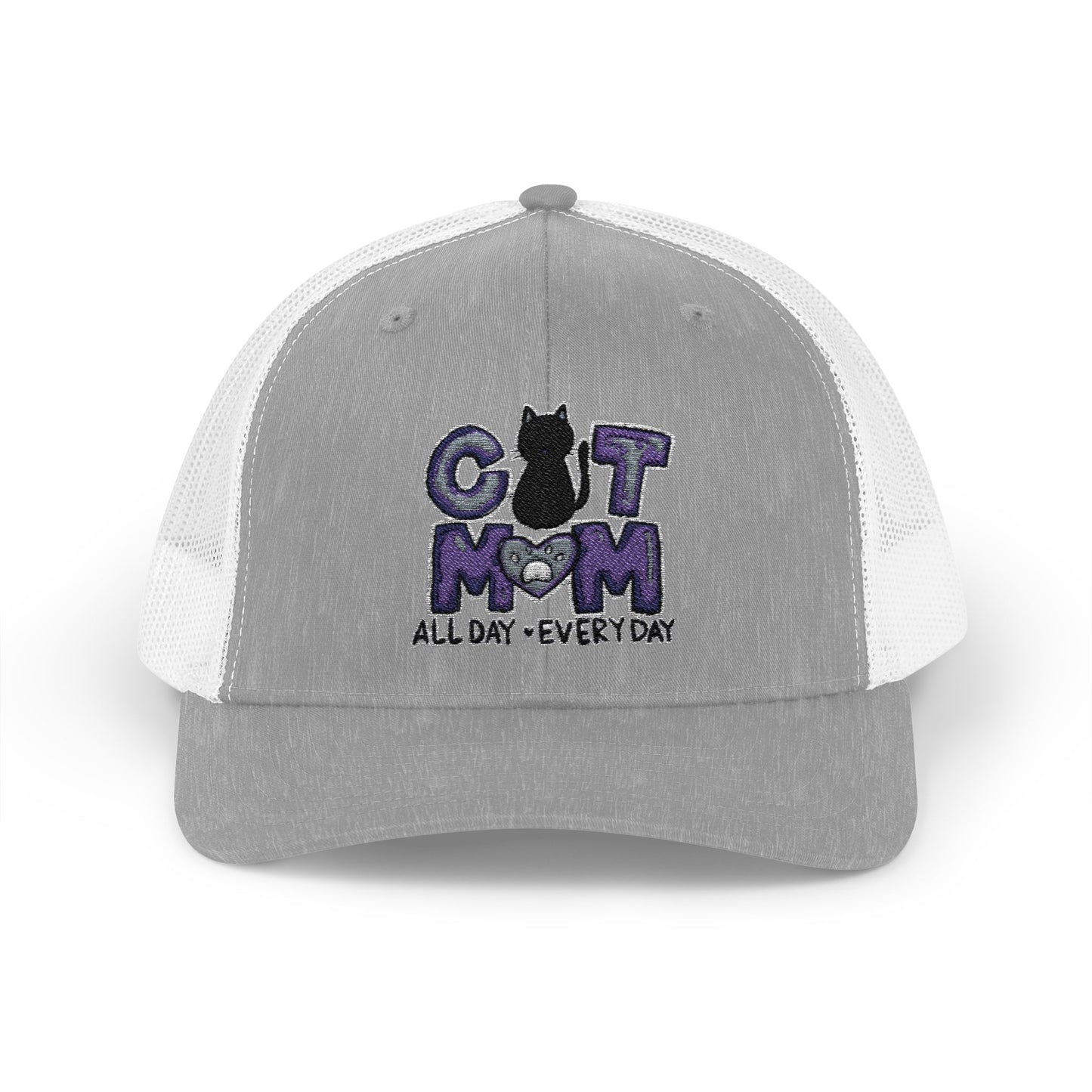 Cat Mom Snapback Trucker Cap