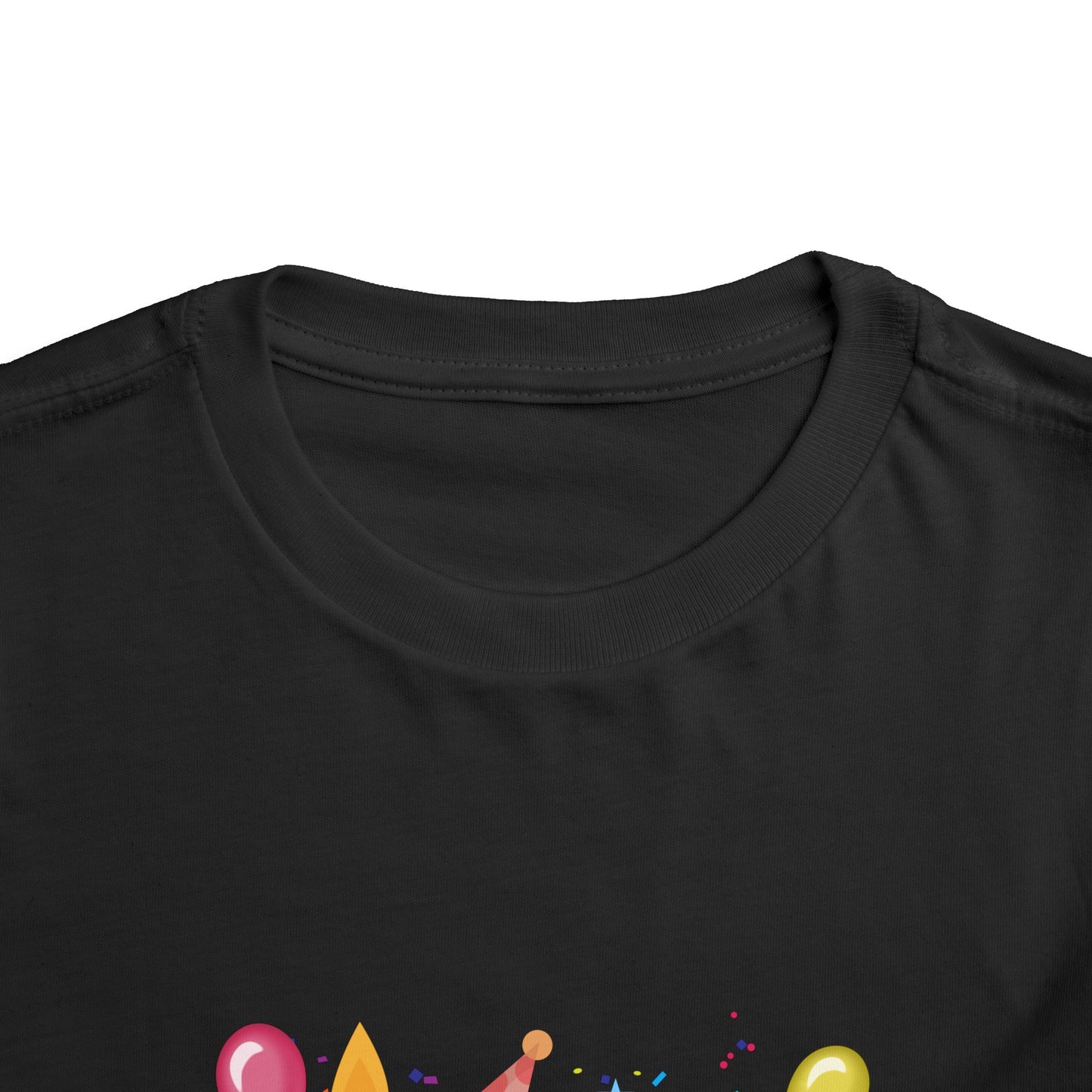 5th Birthday Toddler Short Sleeve Tee