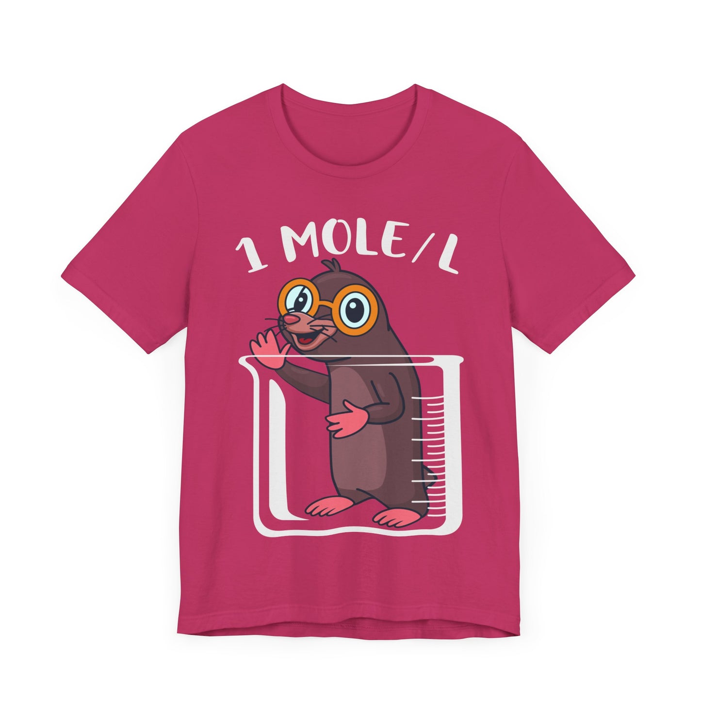 1 Mole/L Jersey Short Sleeve Tee